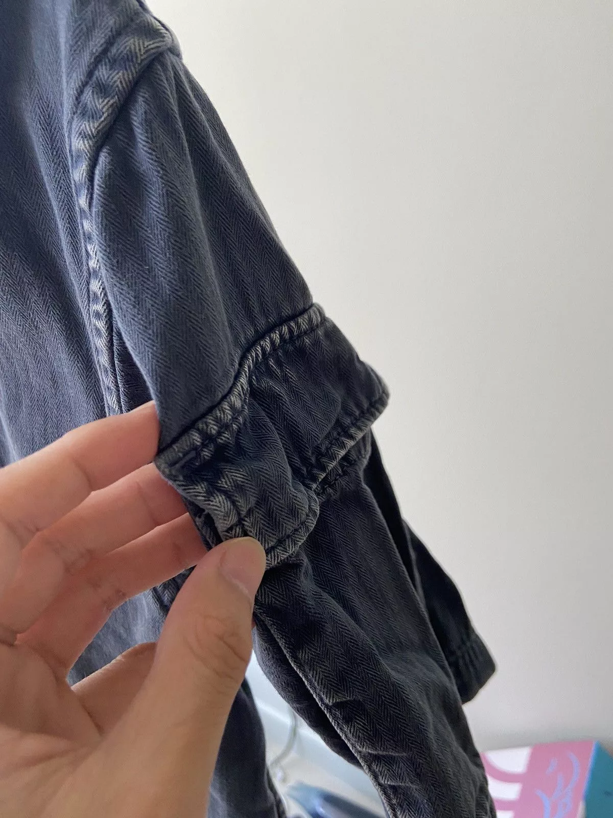 Undercover Shirts Button Ups Undercover underman ss11 chore shirt Blue