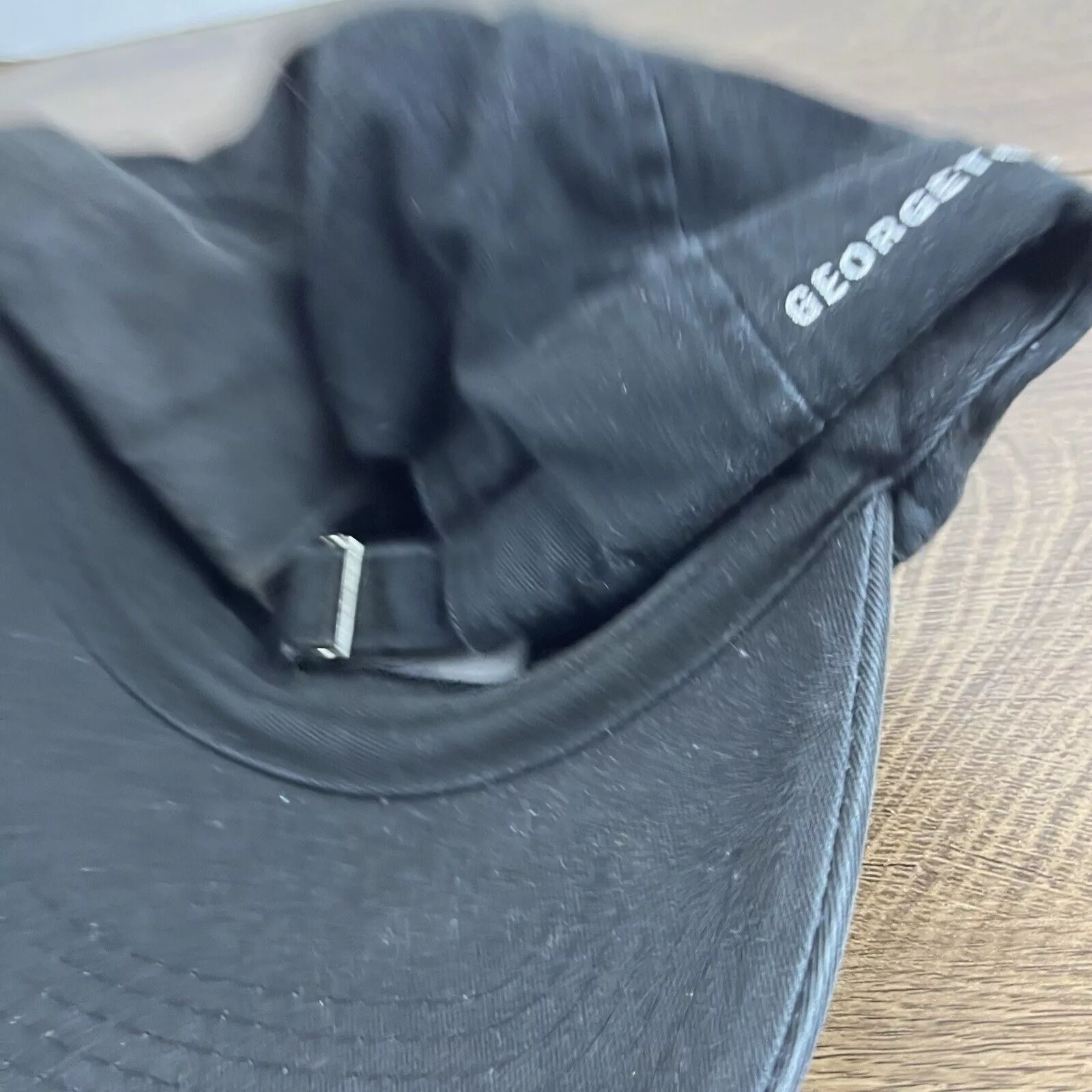 Other Hats Other Georgetown Cupcake Hat Black Georgetown Adjustable Hat Black