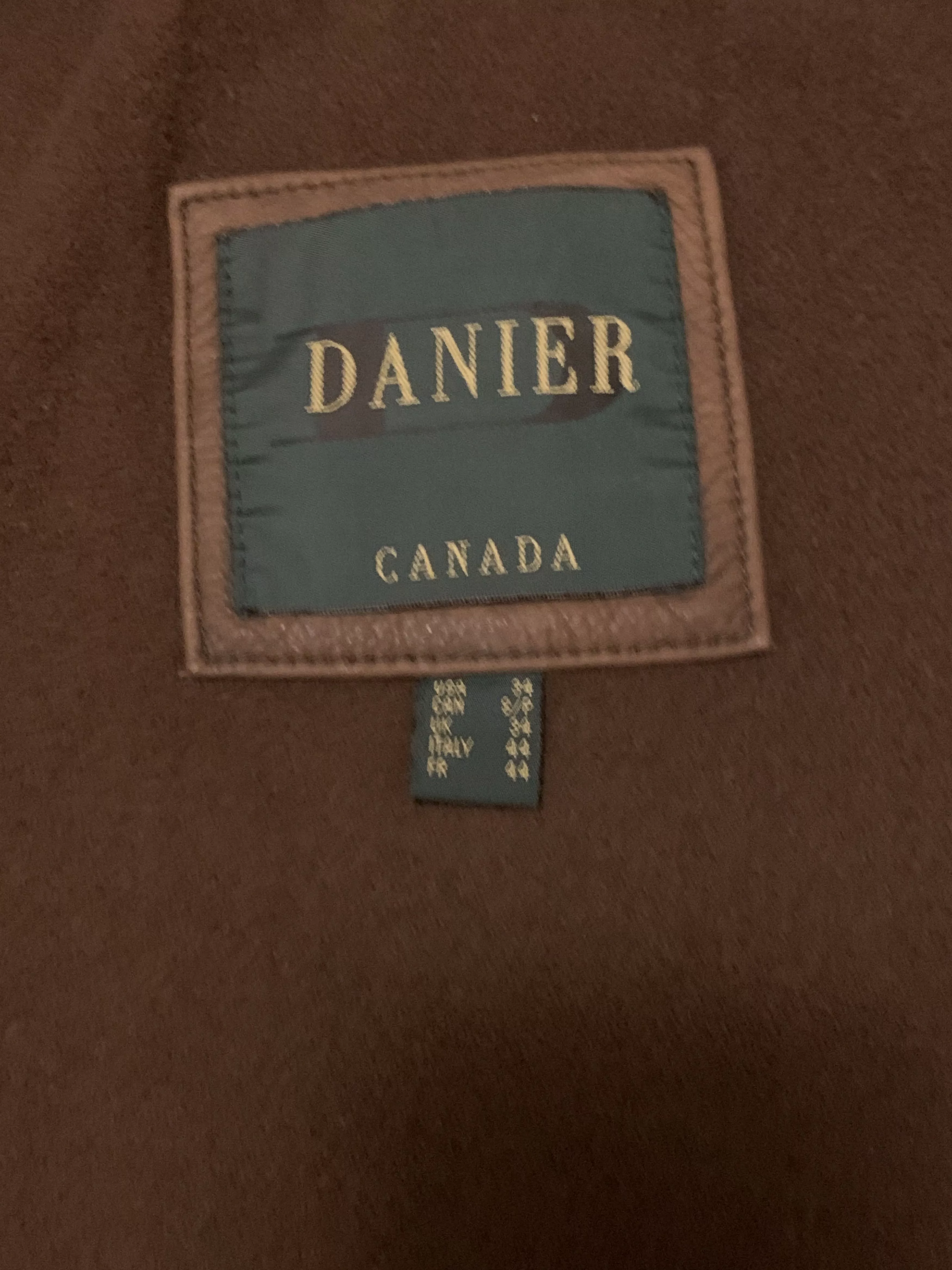 Danier Leather Jackets Danier × Vintage Vintage Danier Genuine Leather Jacket (Brown, S)