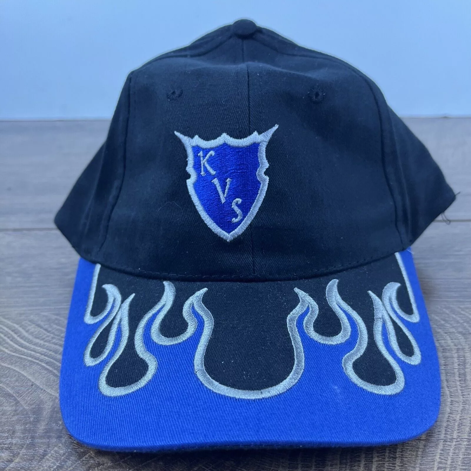Other Hats Other KVS Devils Hat Black Cap Blue Devils Hat Adjustable Hat Blac