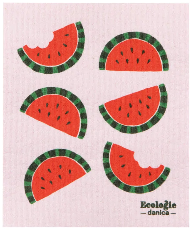 Melon Pop Swedish Dishcloth