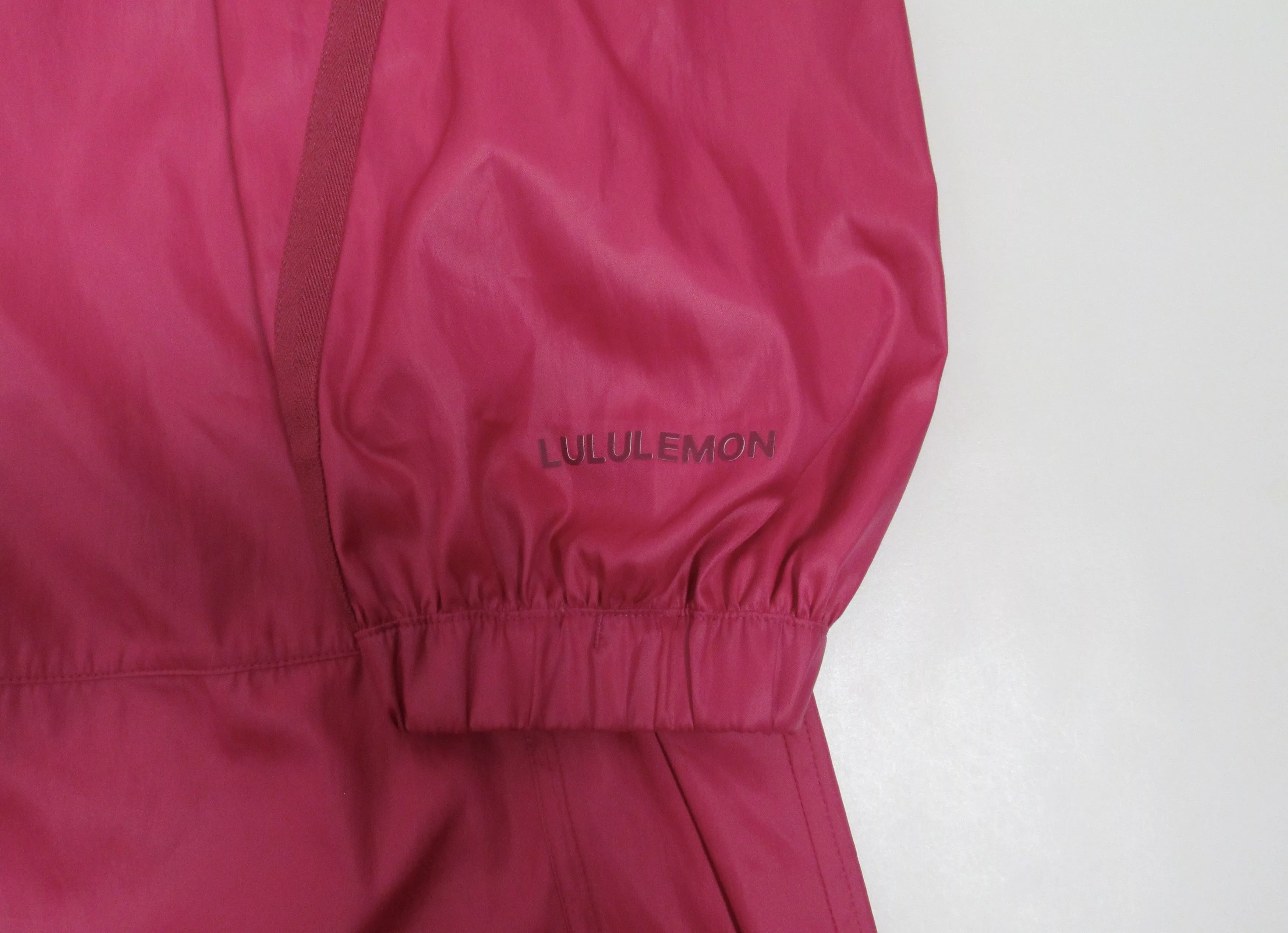 Lululemon Bombers Lululemon Reversible Drape-Sleeve Long Jacket Sonic Pink Multi