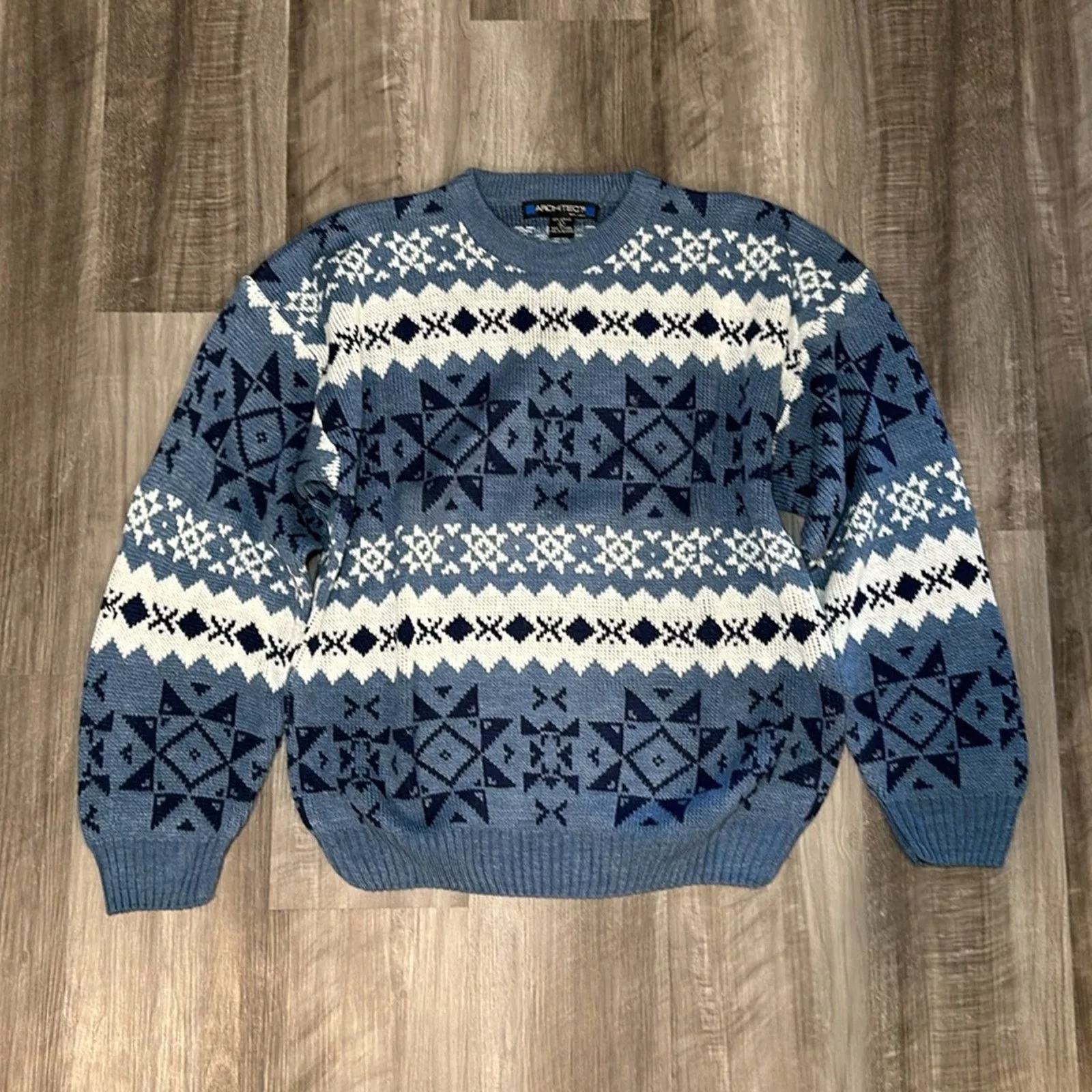 Architect Sweaters Knitwear Architect Crewneck Sweater - Large Blue