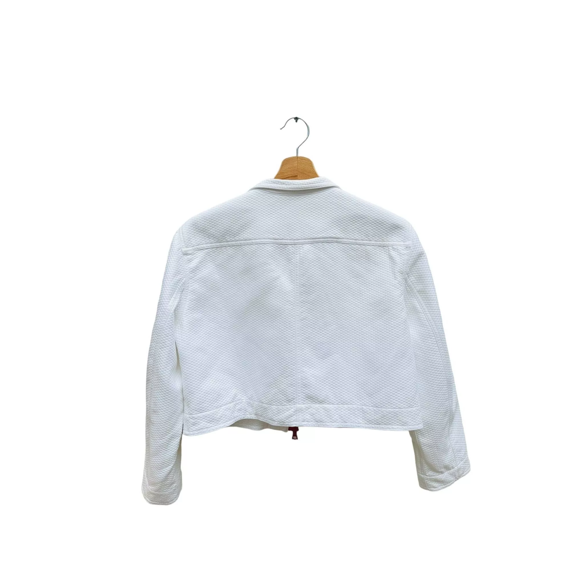 Courreges Jackets Courreges Vintage White Cotton Jacket
