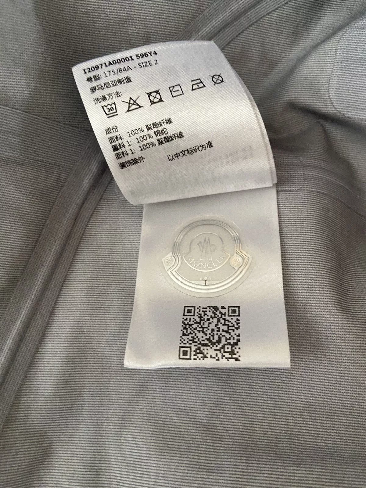 Moncler Light Jackets Moncler Gortex Windbreaker Black