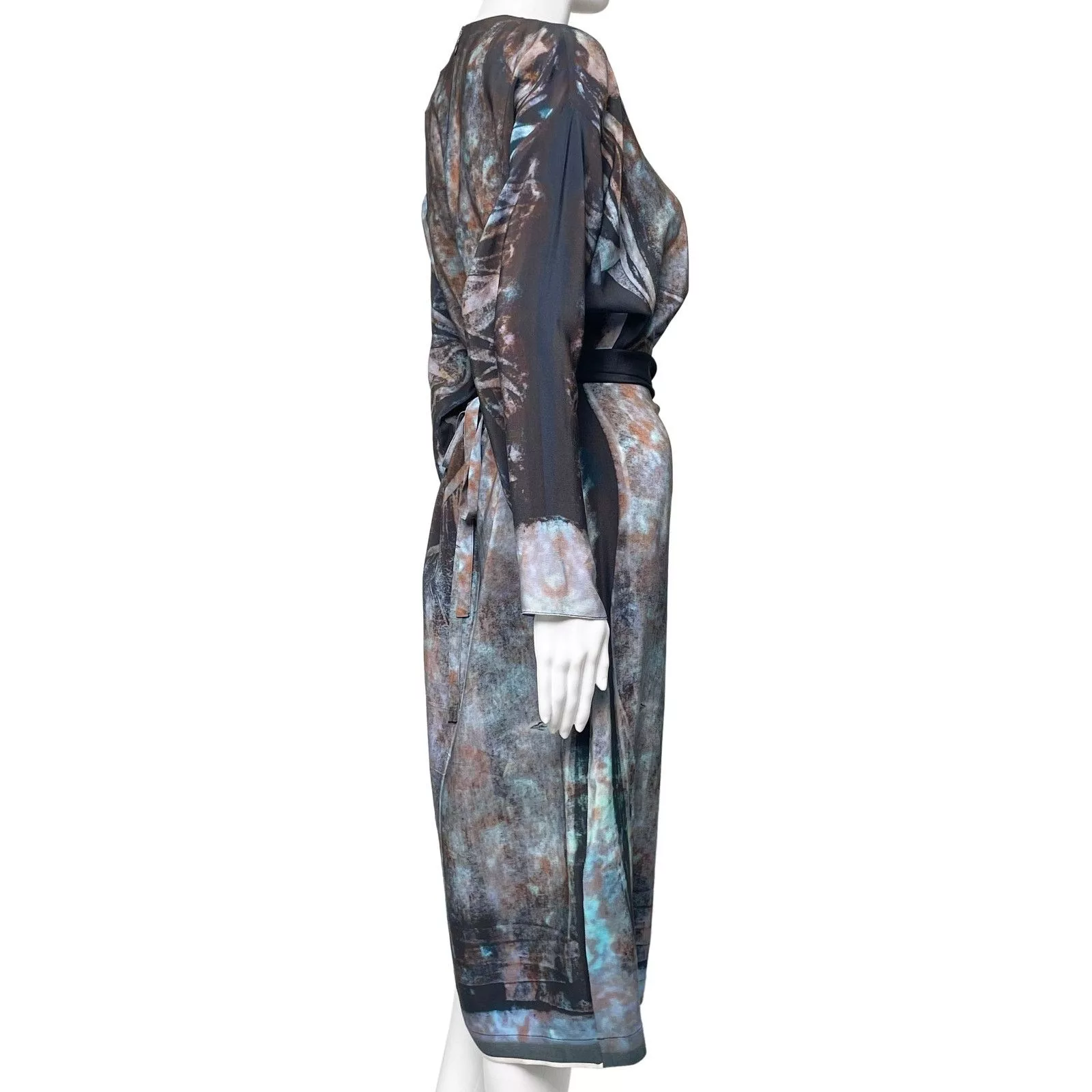 Other Midi Dresses Other Long Silk Dress Multi