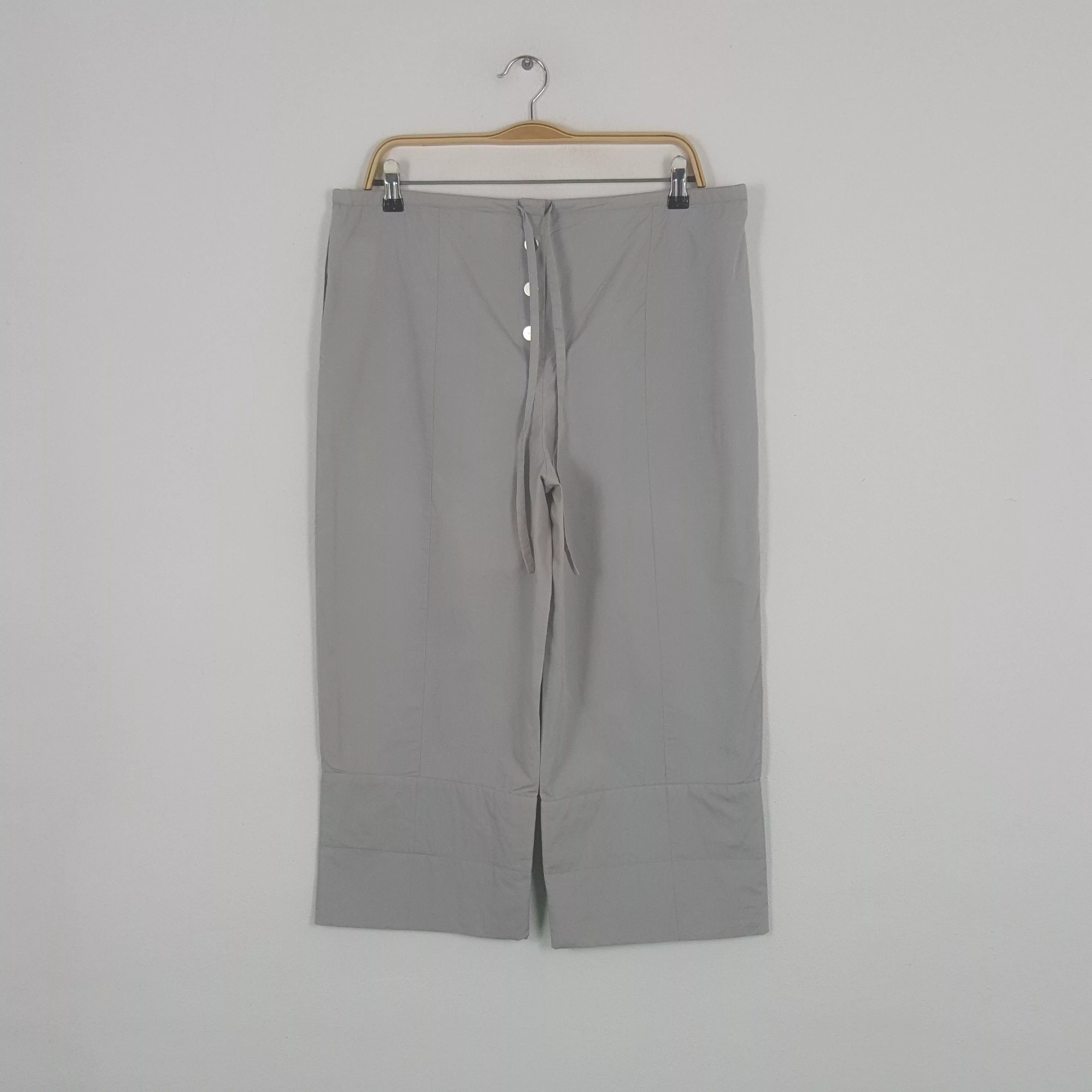 Chanel Casual Pants Chanel × Vintage Vintage Chanel Designer Pants Gray