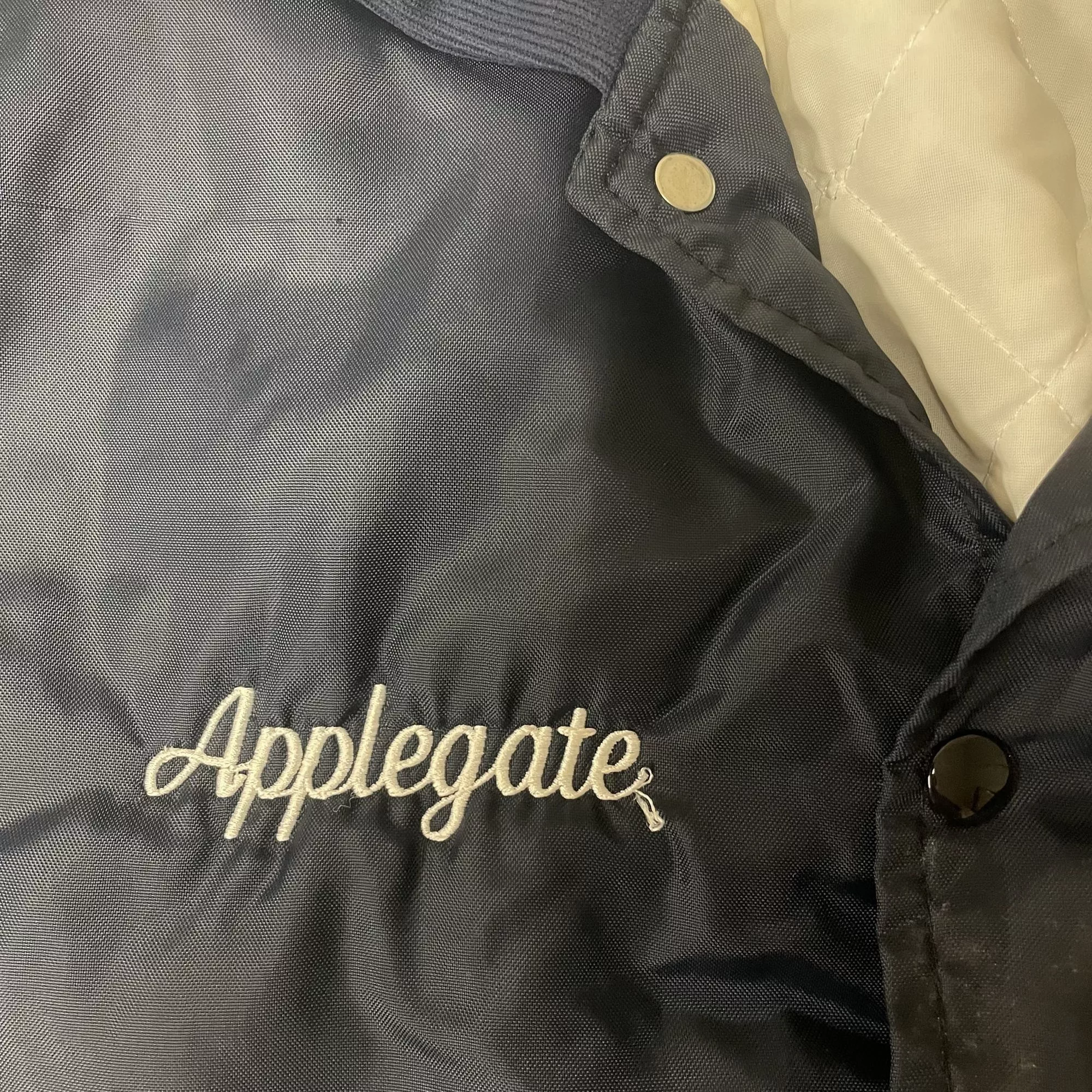 Other Light Jackets Other Vtg Delco MASTER CYLINDERS Bomber Windbreaker Jacket Blue