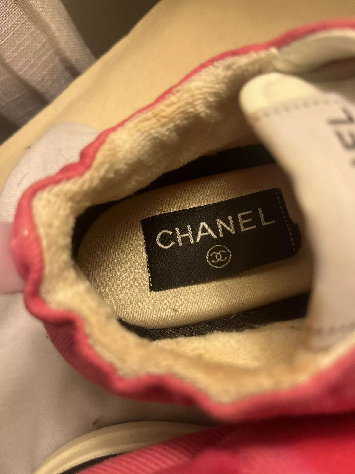 Chanel Low Top Sneakers Chanel Trainer Sneaker Pink