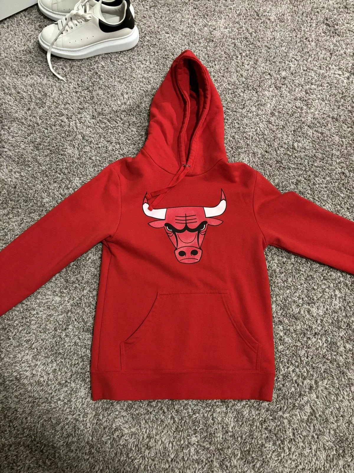 NBA Sweatshirts Hoodies NBA Chicago Bulls Hoodie Red