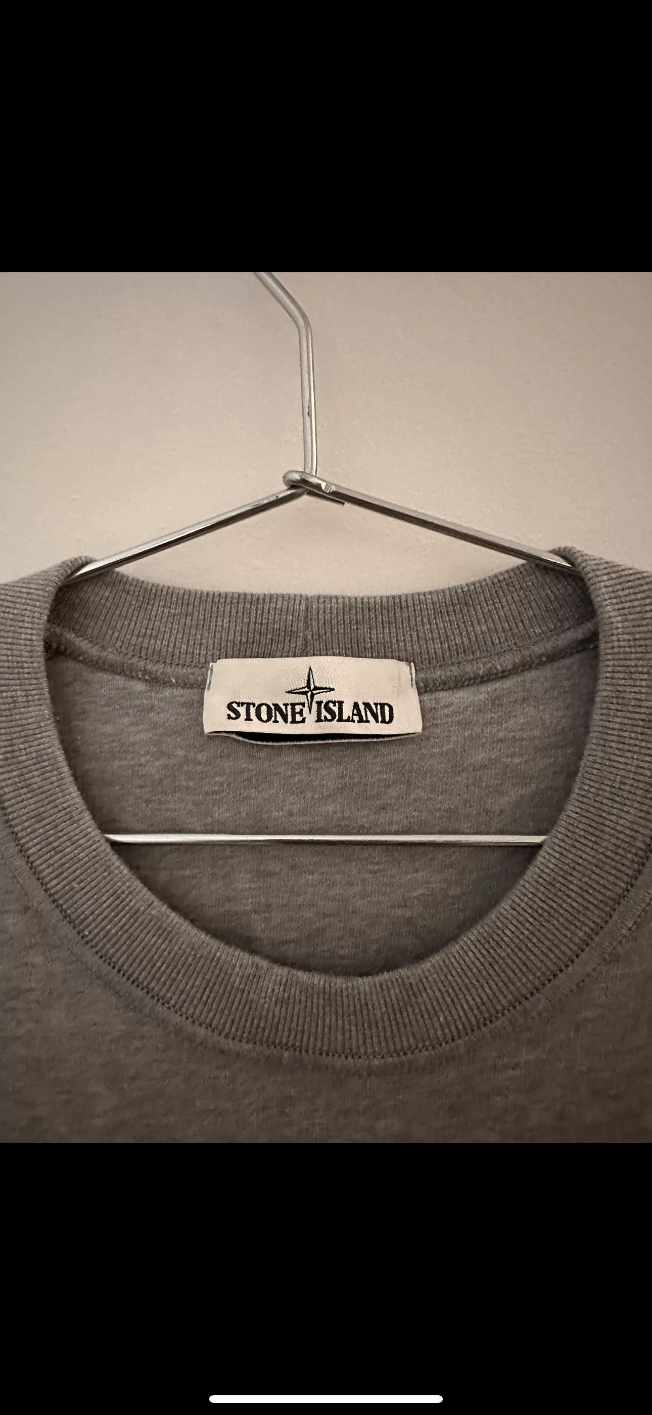 Stone Island Sweaters Knitwear Stone Island Compass Sweater Gray