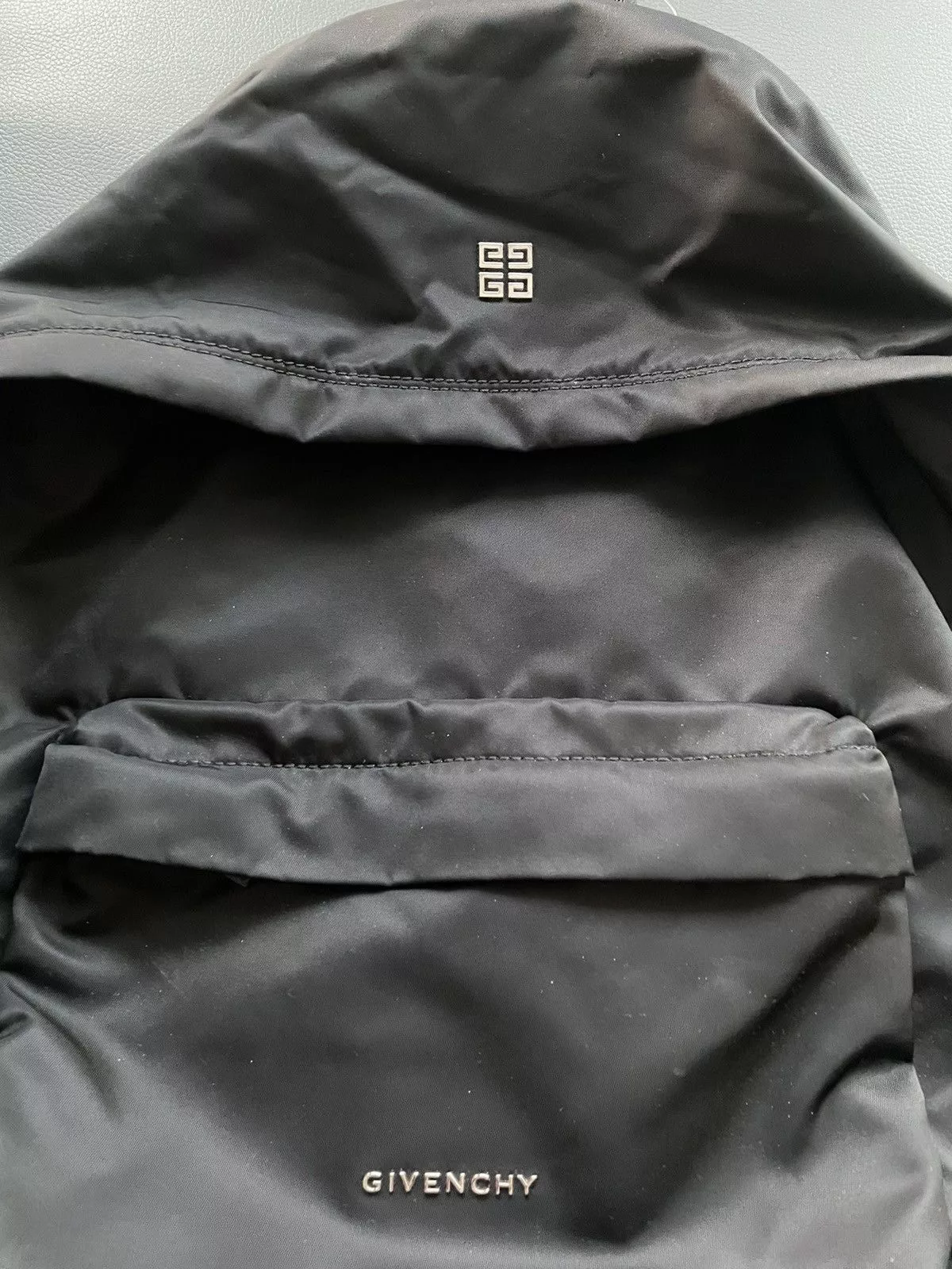 Givenchy Backpacks Givenchy Rare Limited Super Runway Classic Logo Everyday Backpack Black