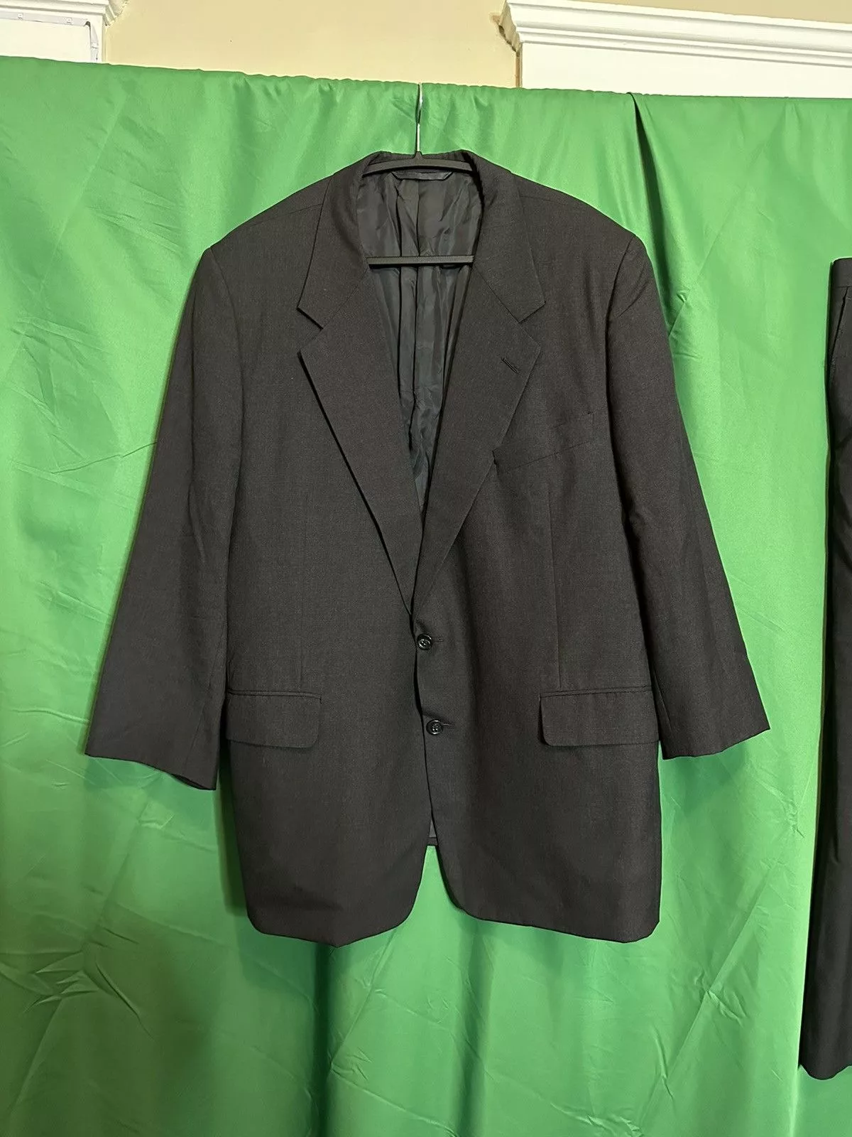 Hickey Freeman Suits Hickey Freeman 2pc slate gray wool 2pc USA-made boardroom suit