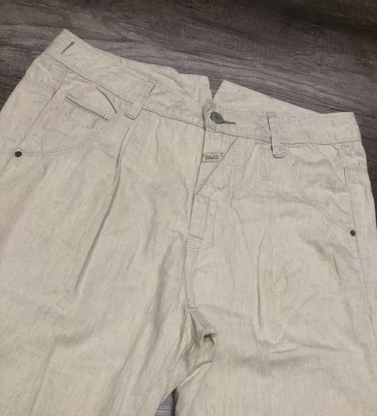Designer Pants Designer × Marithe + Francois Girbaud × Vintage MARITHE FRANCOIS GIRBAUD CASUAL PANT White