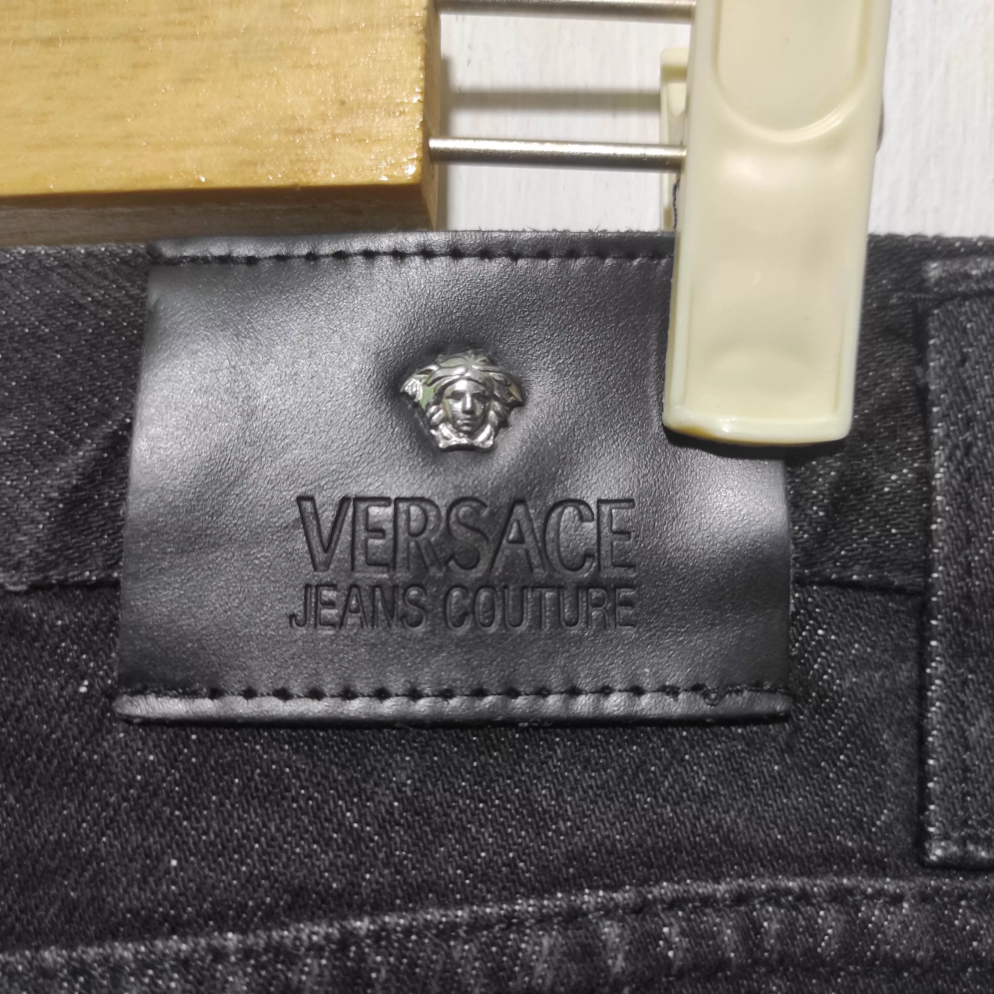 Versace Denim Versace Jeans Couture Black Denim Luxury