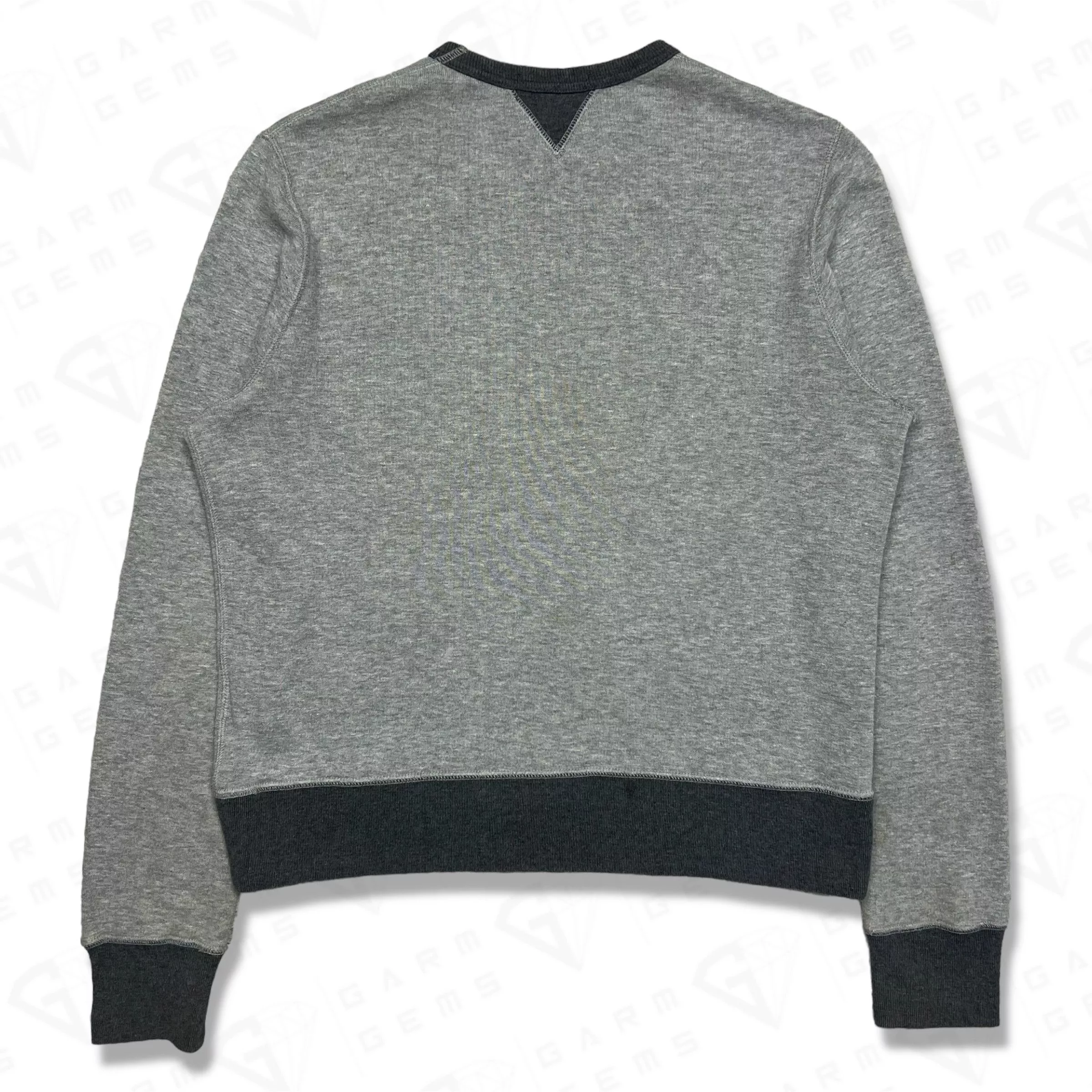 Bape Sweatshirts Bape College Crewneck Gray
