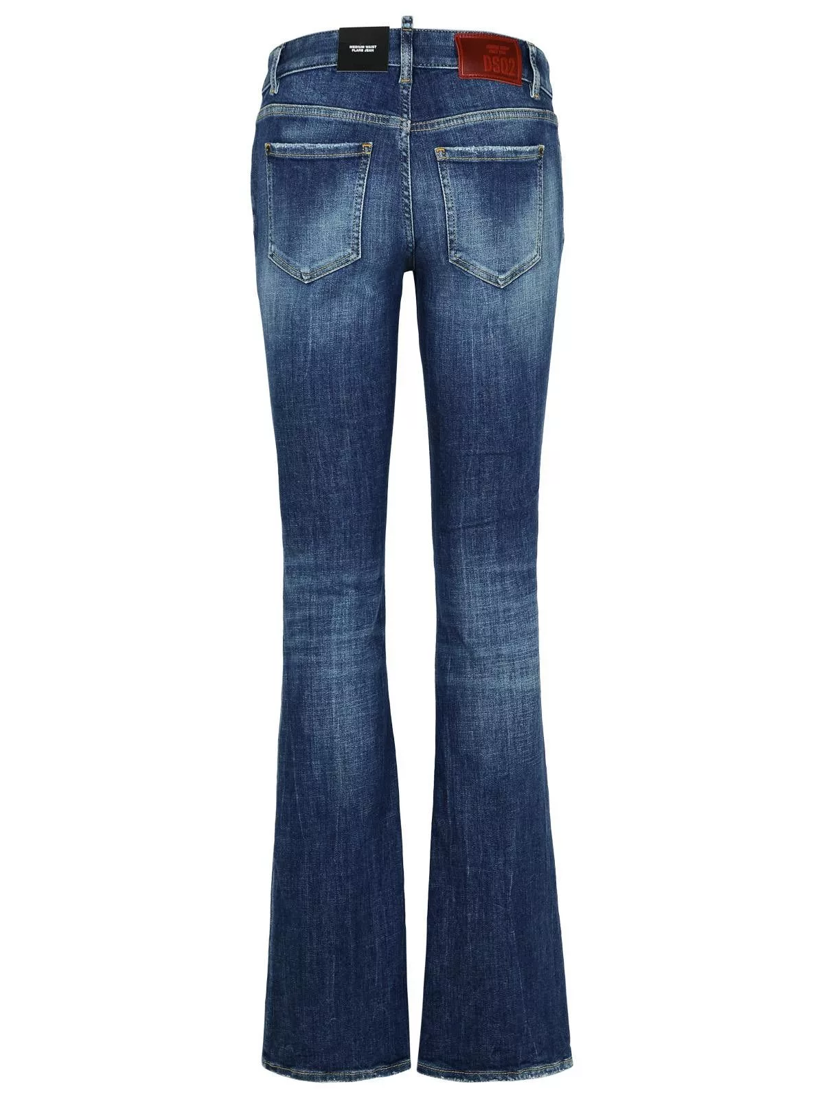 Dsquared2 Jeans DSQUARED2 'Flare' Navy Denim Jeans Multi