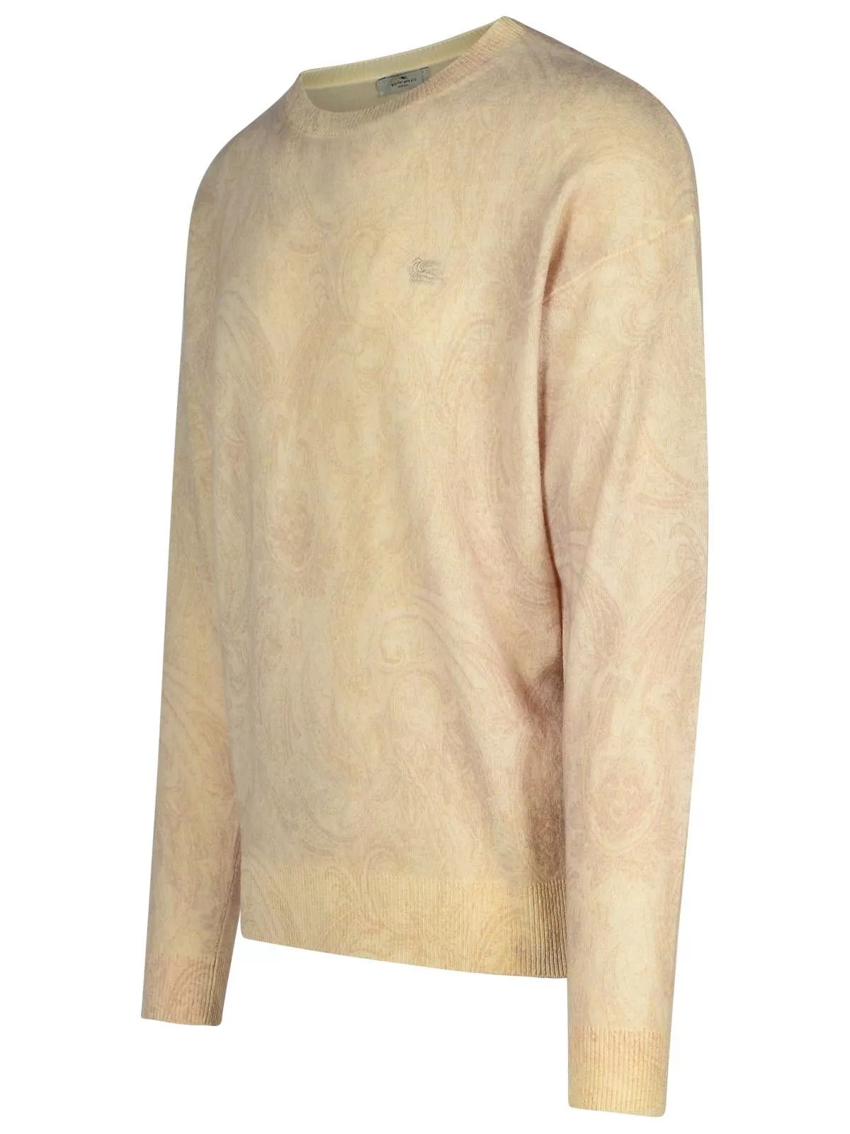 Etro Sweaters Knitwear ETRO 'Paisley' Ivory Wool Sweater Multi