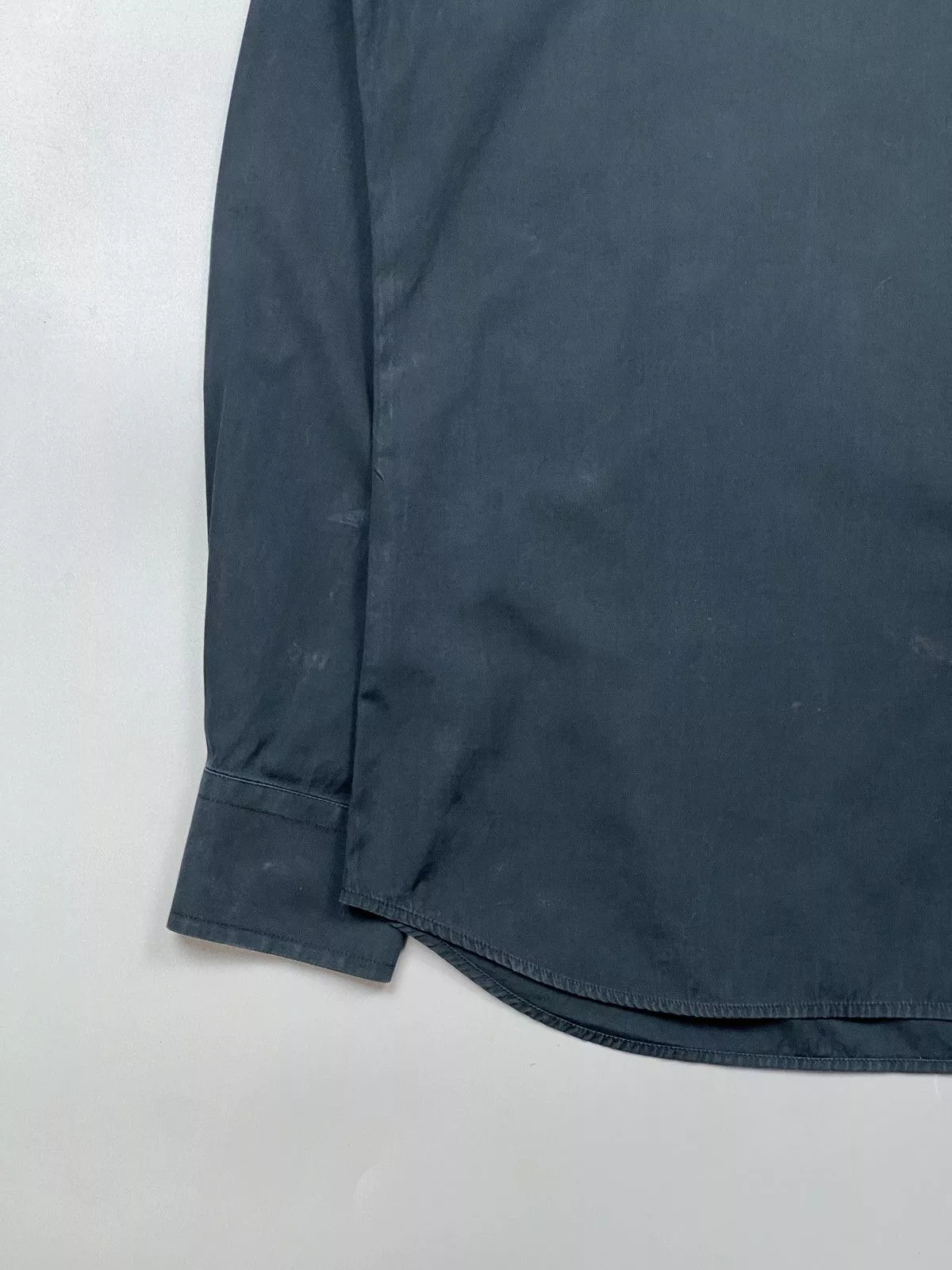Prada Shirts Button Ups Prada Black Cotton Shirt (Y0437)