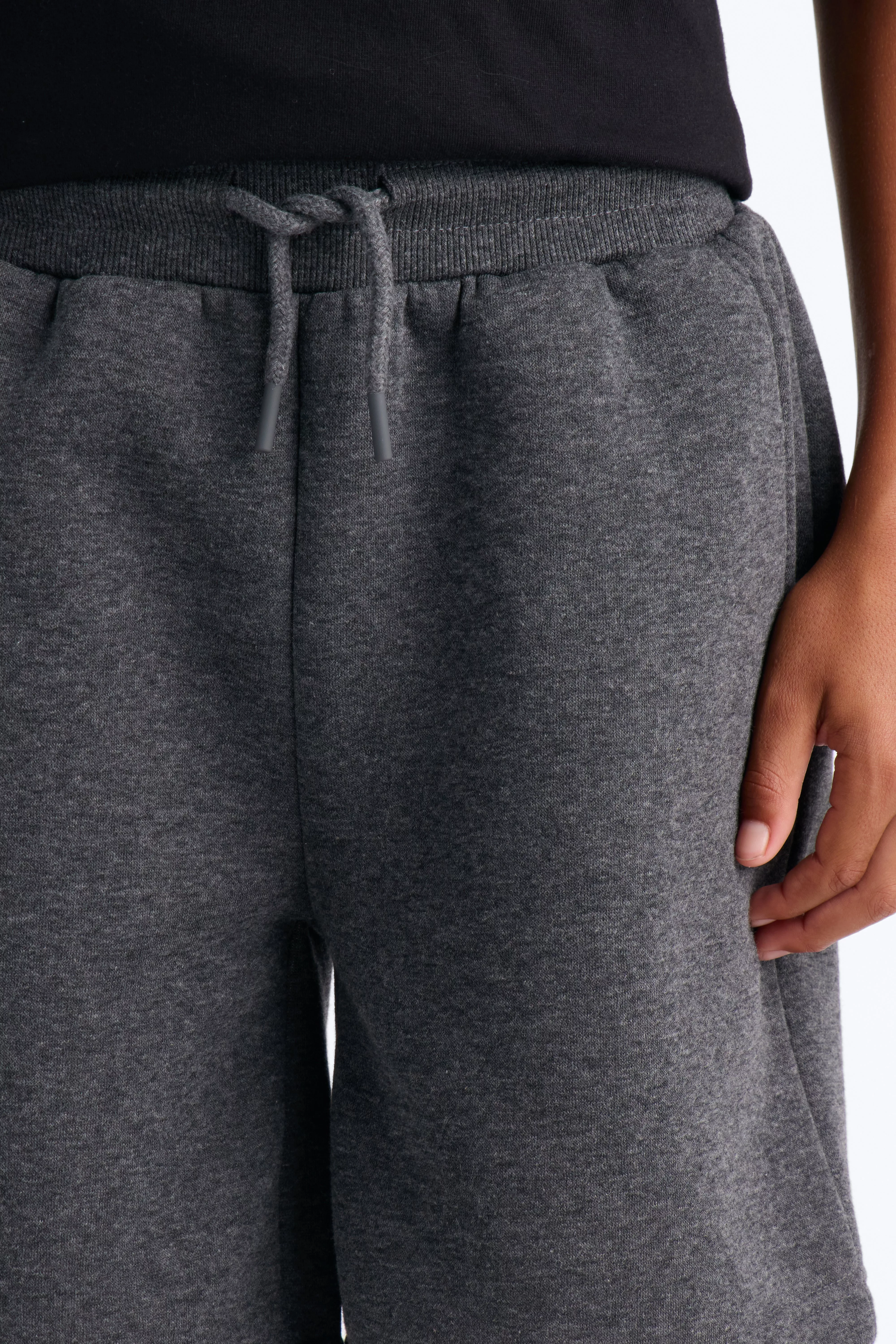 Mini Tyson Sweatshort - Charcoal