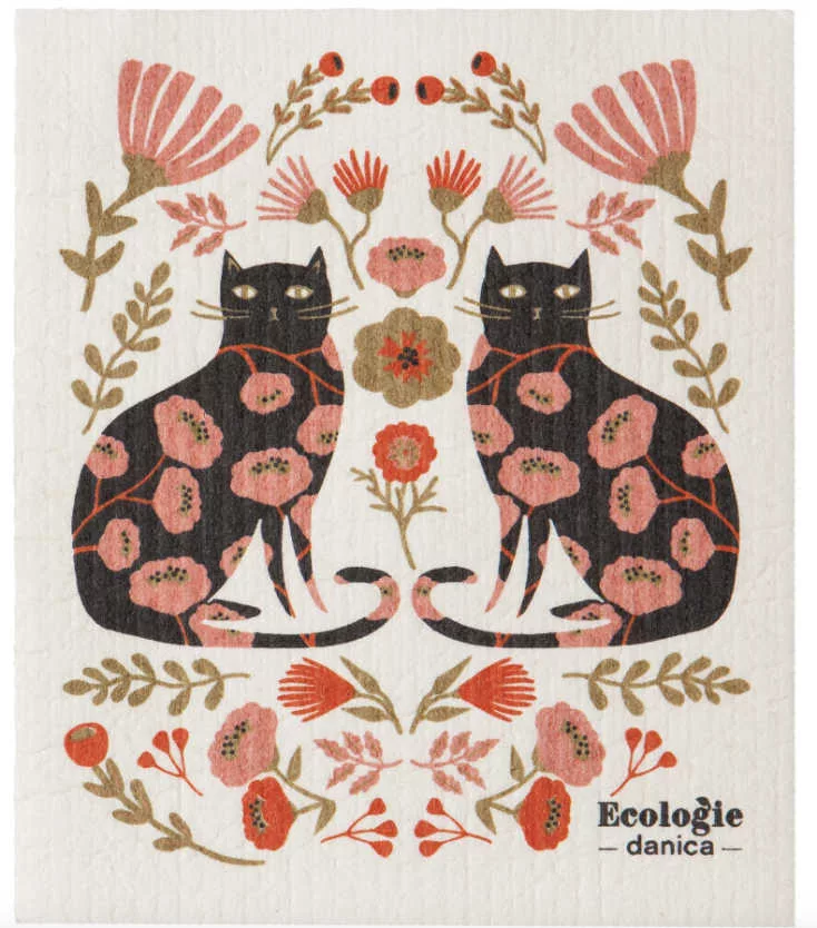 Swedish Dishcloth Catbloom