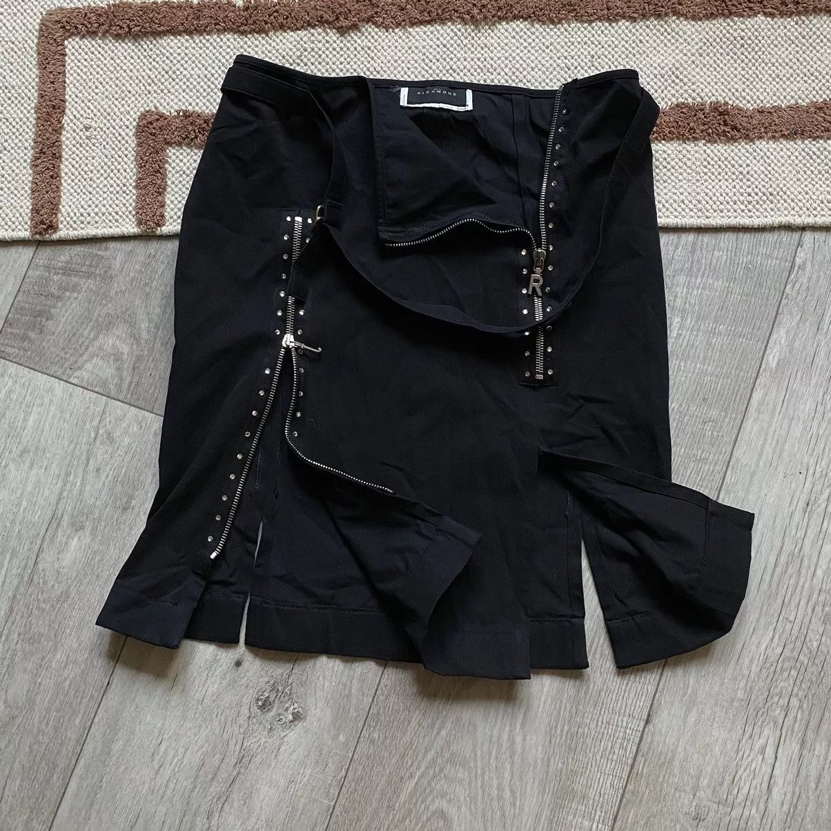 John Richmond Mini Skirts JOHN RICHMOND Y2K AUTHENTIC MINI SKIRT Black