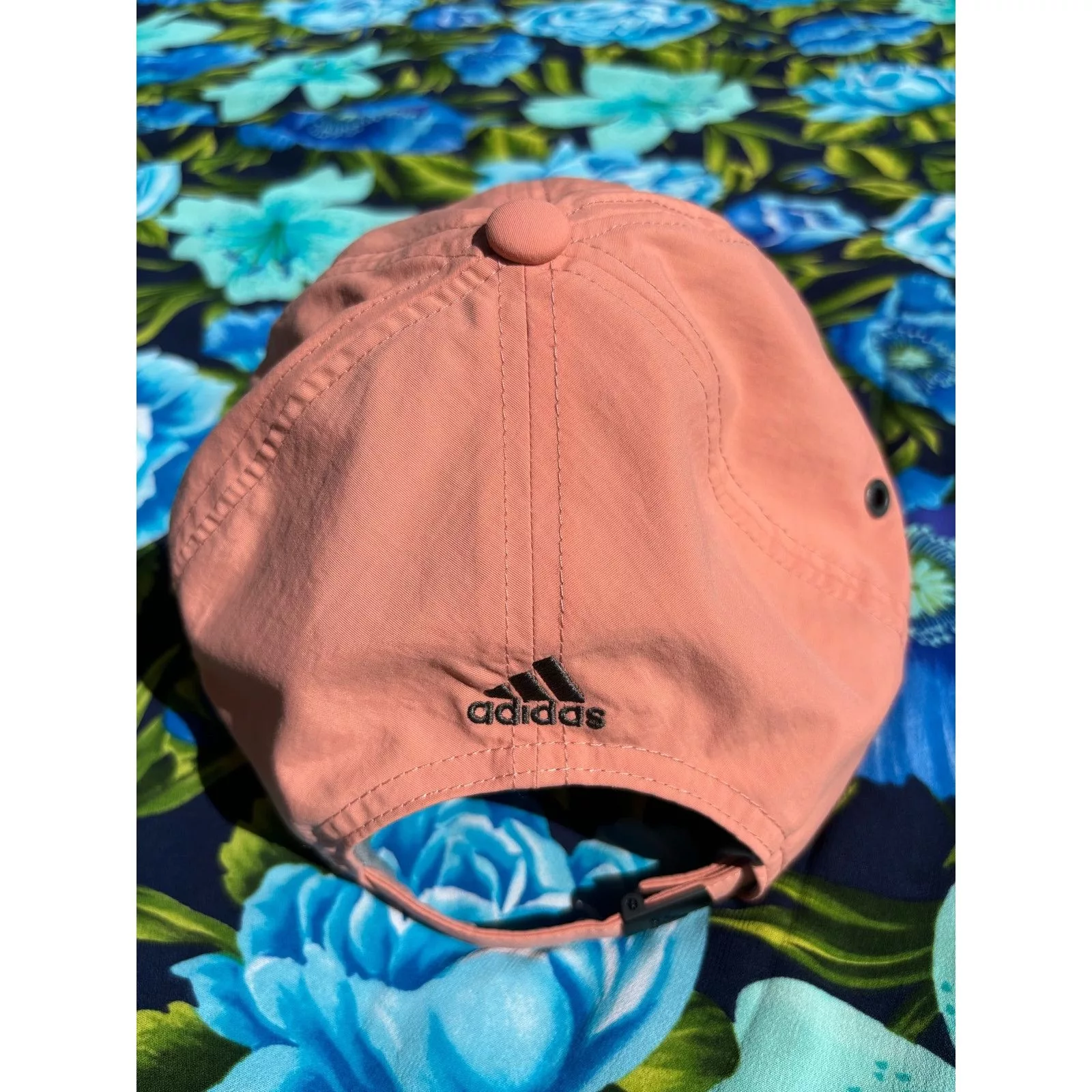 Adidas Hats Pink Adidas Adjustable Baseball Hat