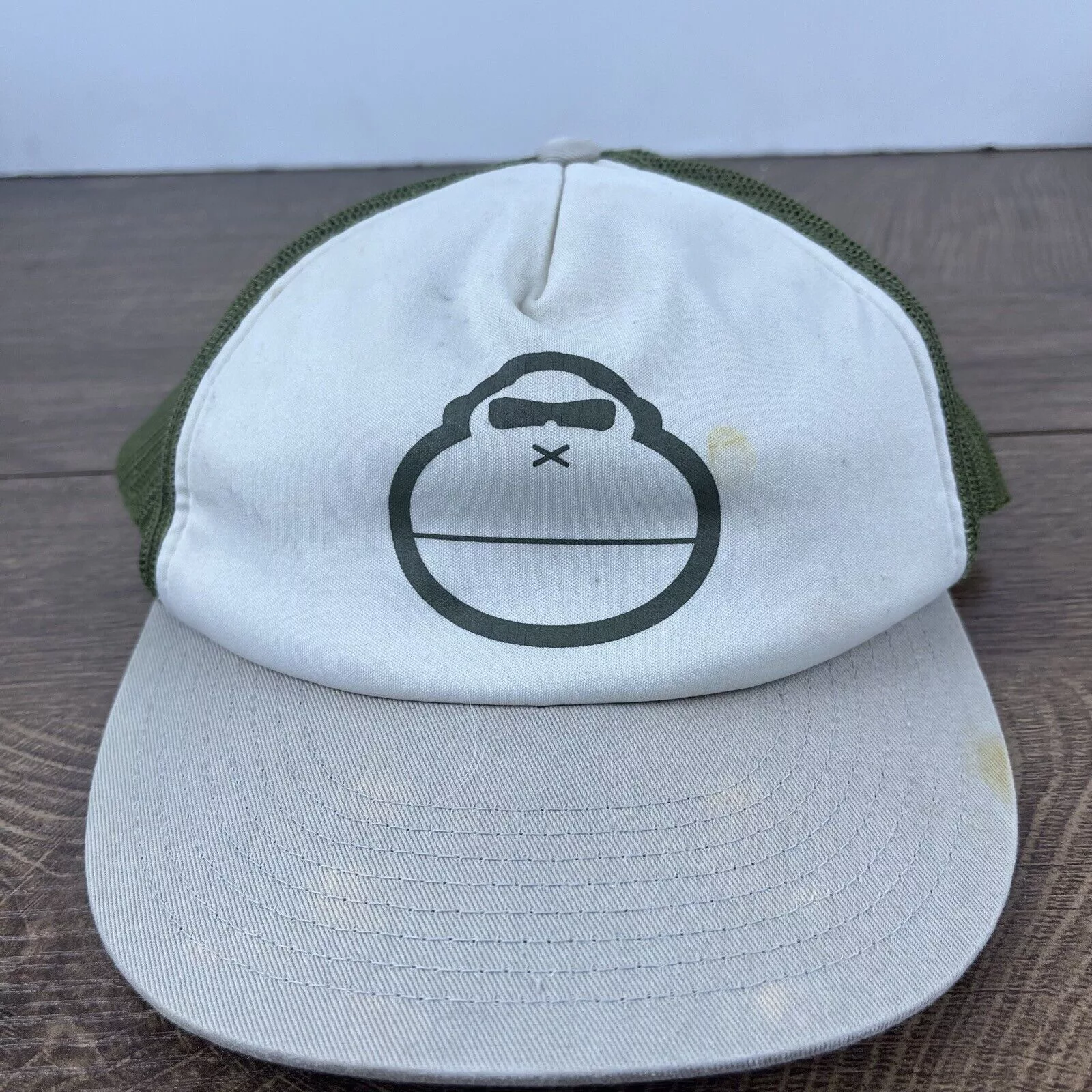 Other Hats Other Gorilla Hat Gorilla Snapback Hat White Adjustable Hat Adult