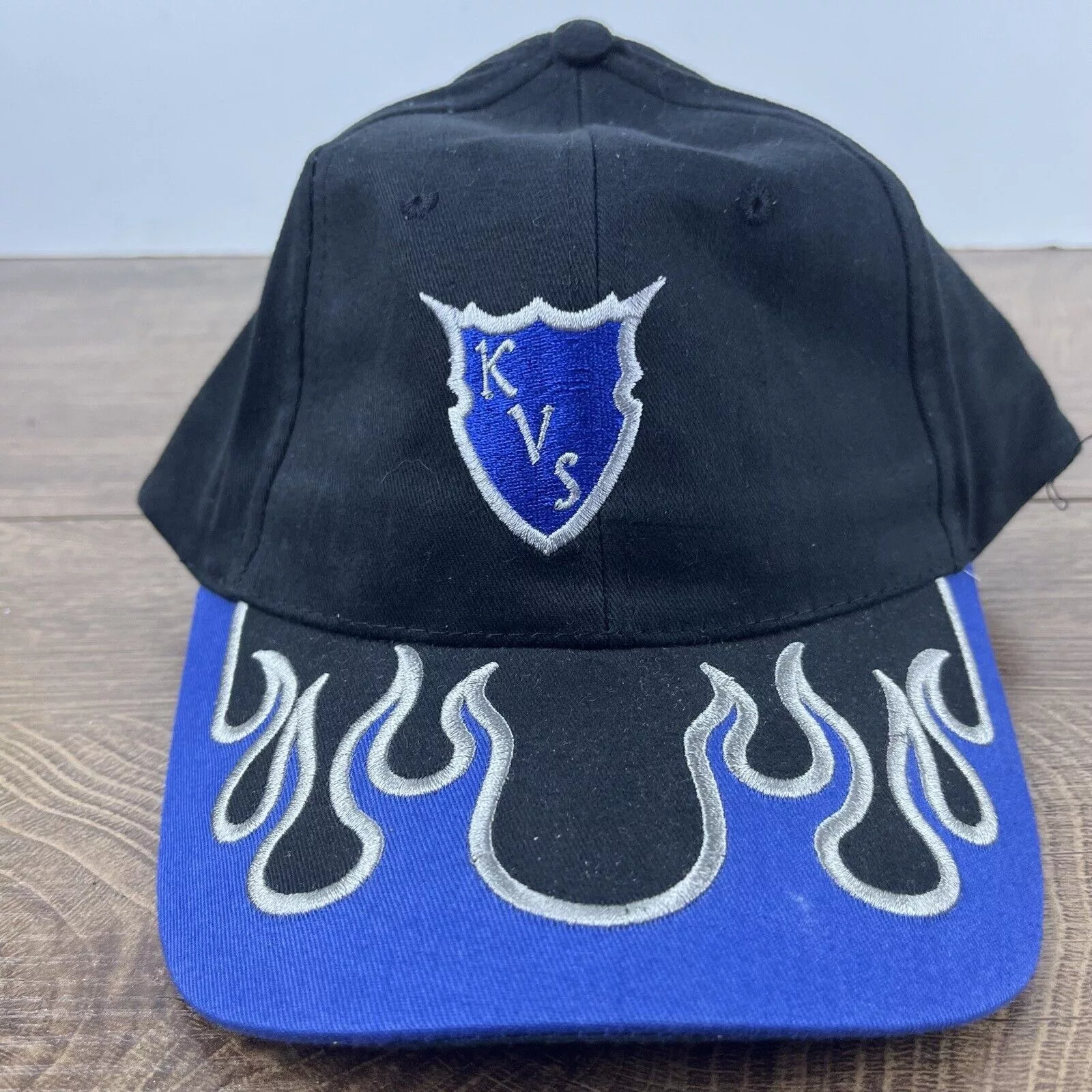 Other Hats Other KVS Devils Hat Black Cap Blue Devils Hat Adjustable Hat Blac