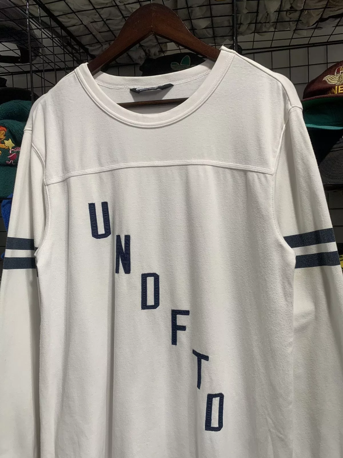 Undefeated Long Sleeve T Shirts Undefeated Longsleeve Tshirt White