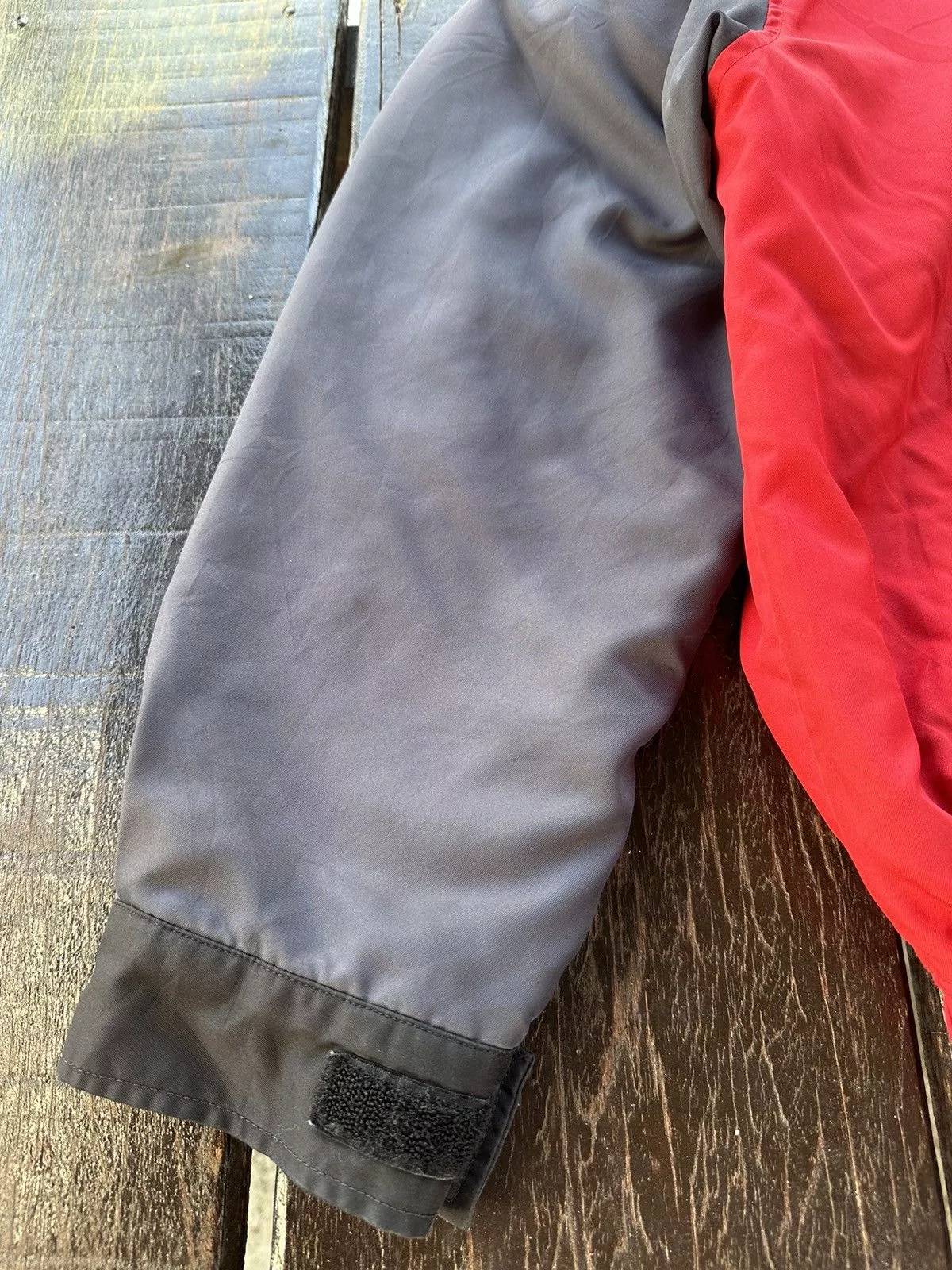 Vintage Light Jackets Vintage shell jacket full zipper Red Streetwear