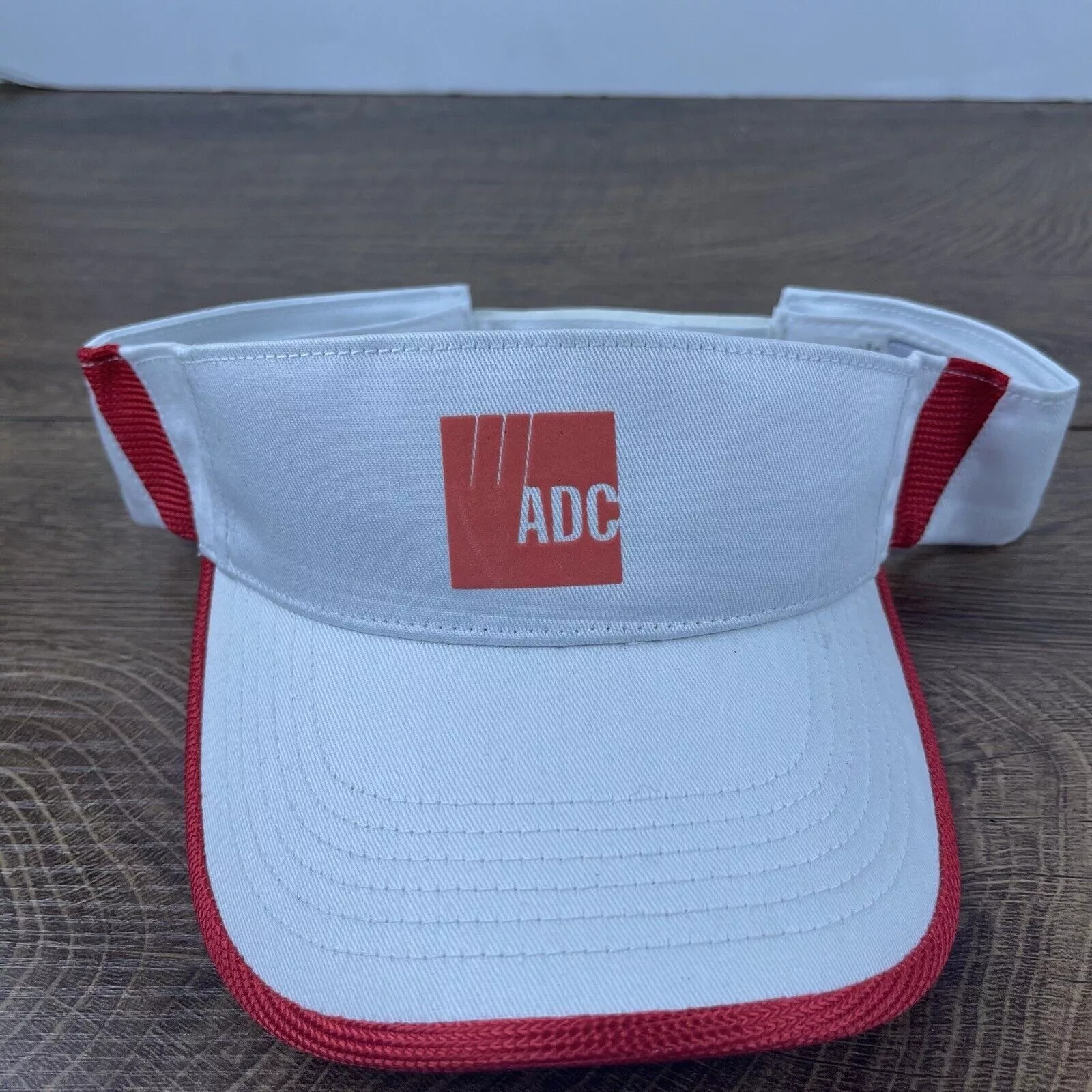 Other Hats Other ADC W Visor Hat White ADC Cap Hat Adjustable Hat White ADC A