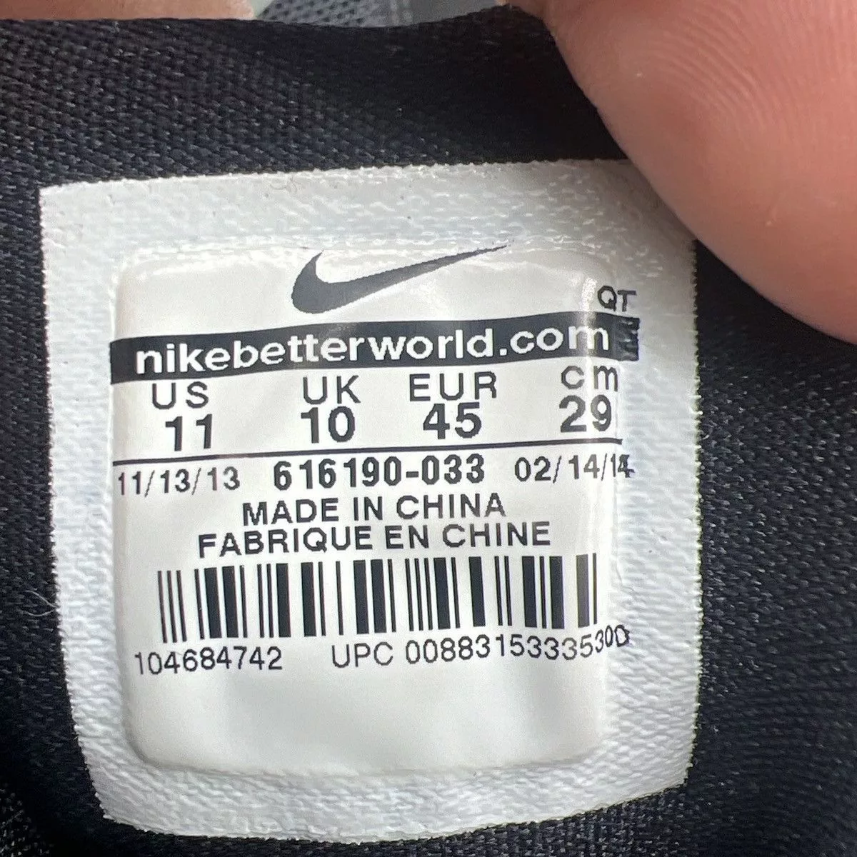 Nike Low Top Sneakers Nike Air max 95 sew Black