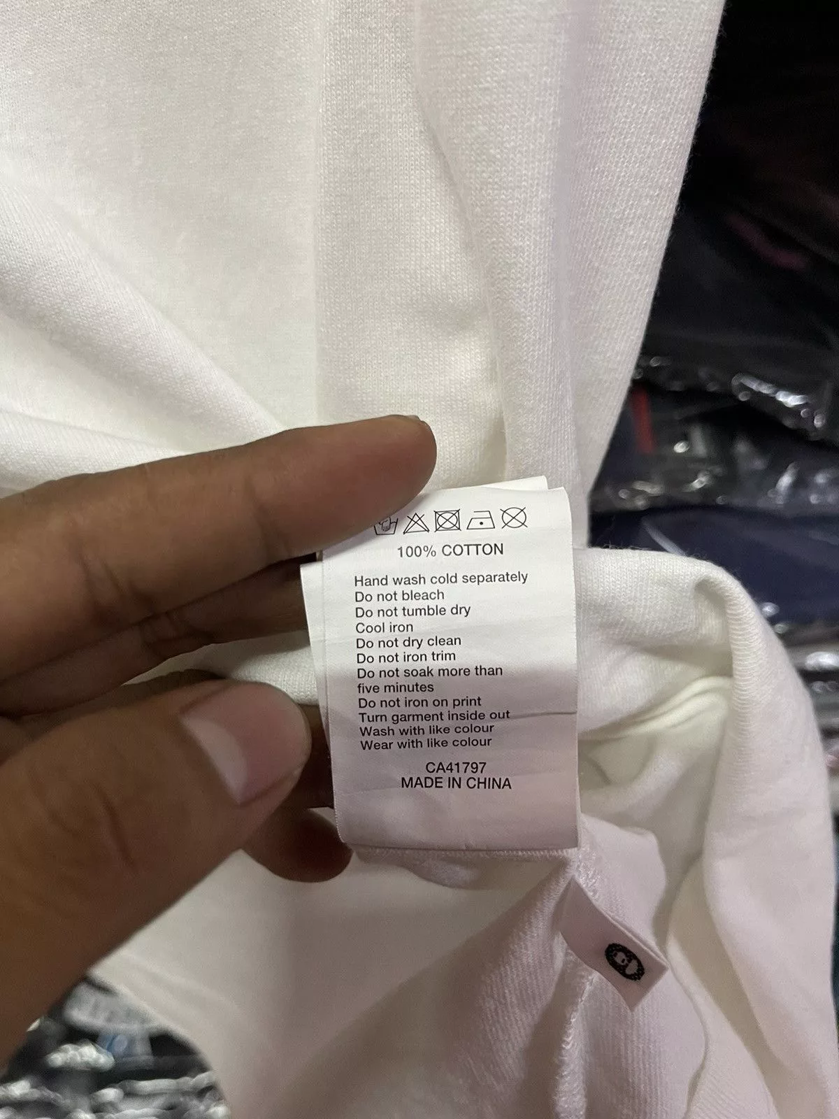 Aape Short Sleeve T Shirts Aape Tee White