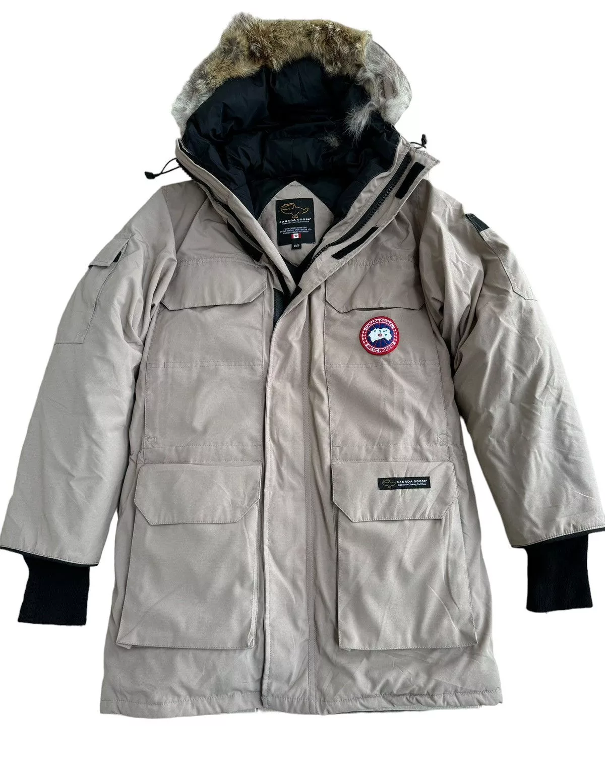 Canada Goose Parkas Canada Goose × Vintage Vintage Canada Ghoose Parka Jacket White