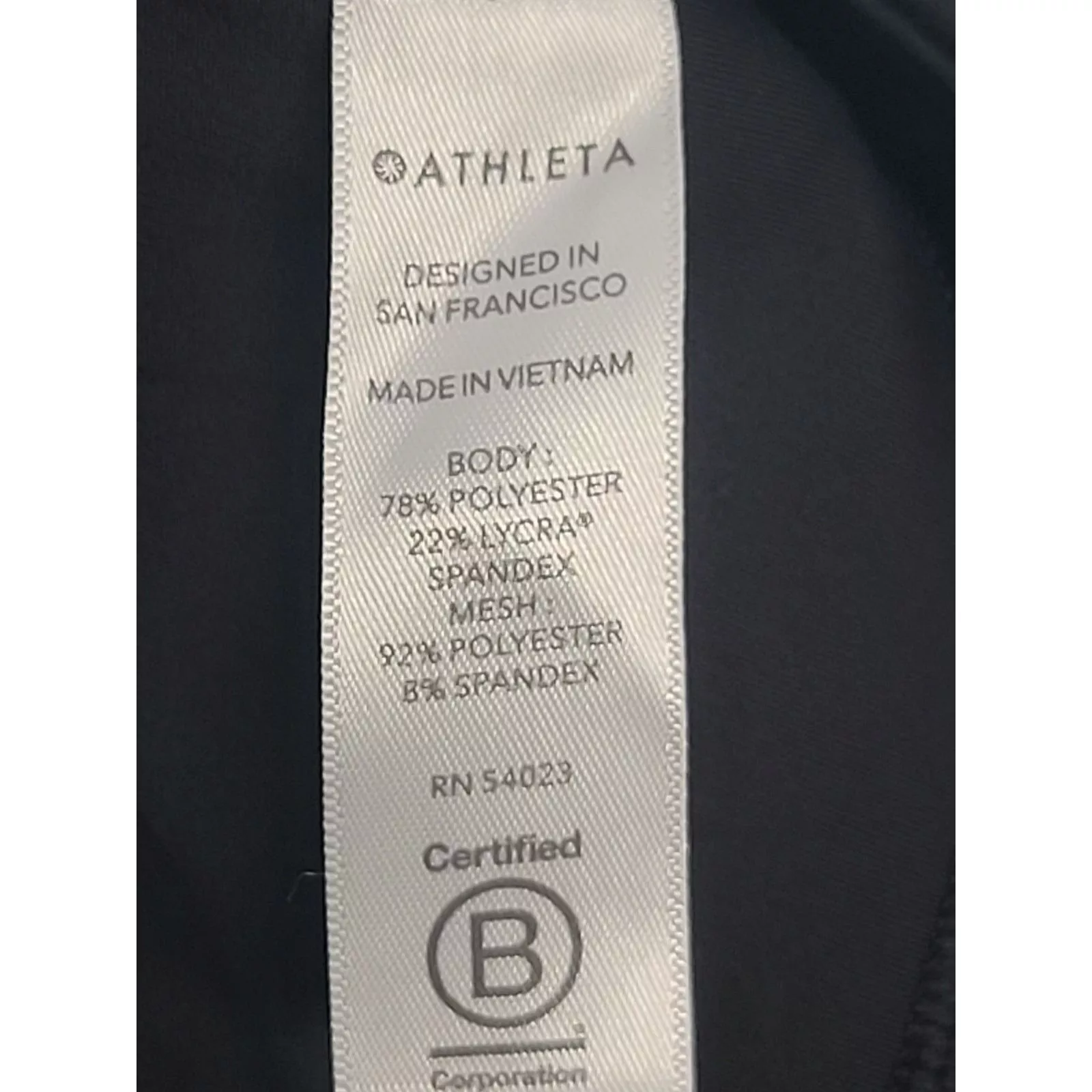 Athleta Leggings Athleta Contender Mesh Crop Black