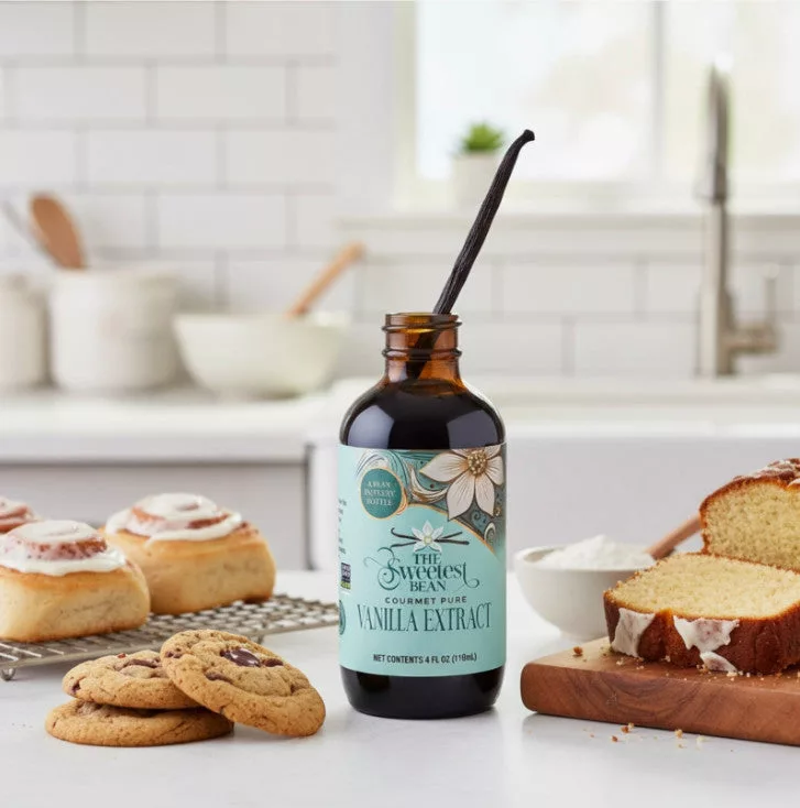 4 oz. Single-Origin Pure Vanilla Extract