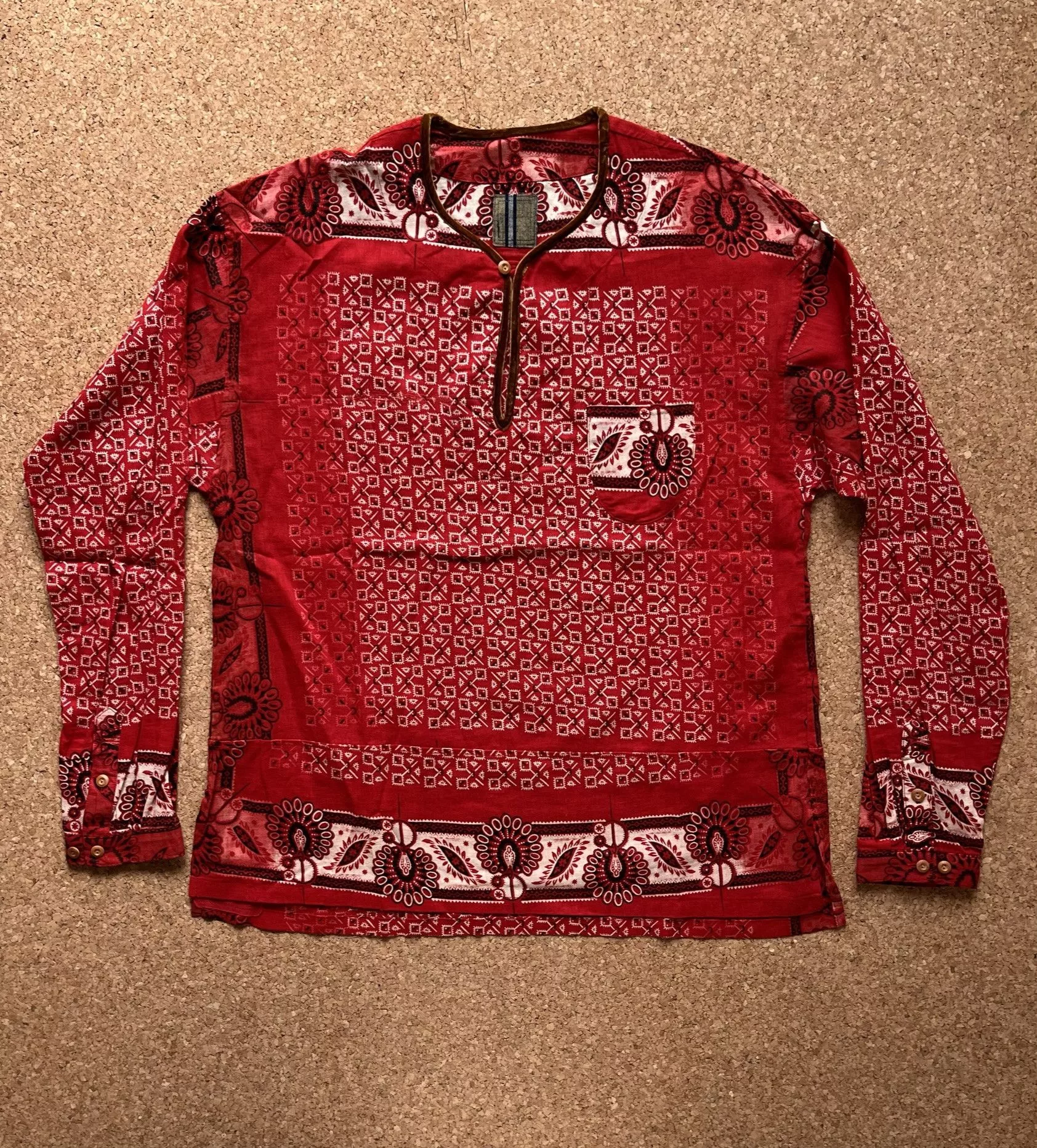 Visvim Shirts Button Ups I.C.T. TUNIC P.O. (L.A. VISVIM EXPOSITION Opening Exclusive) Red