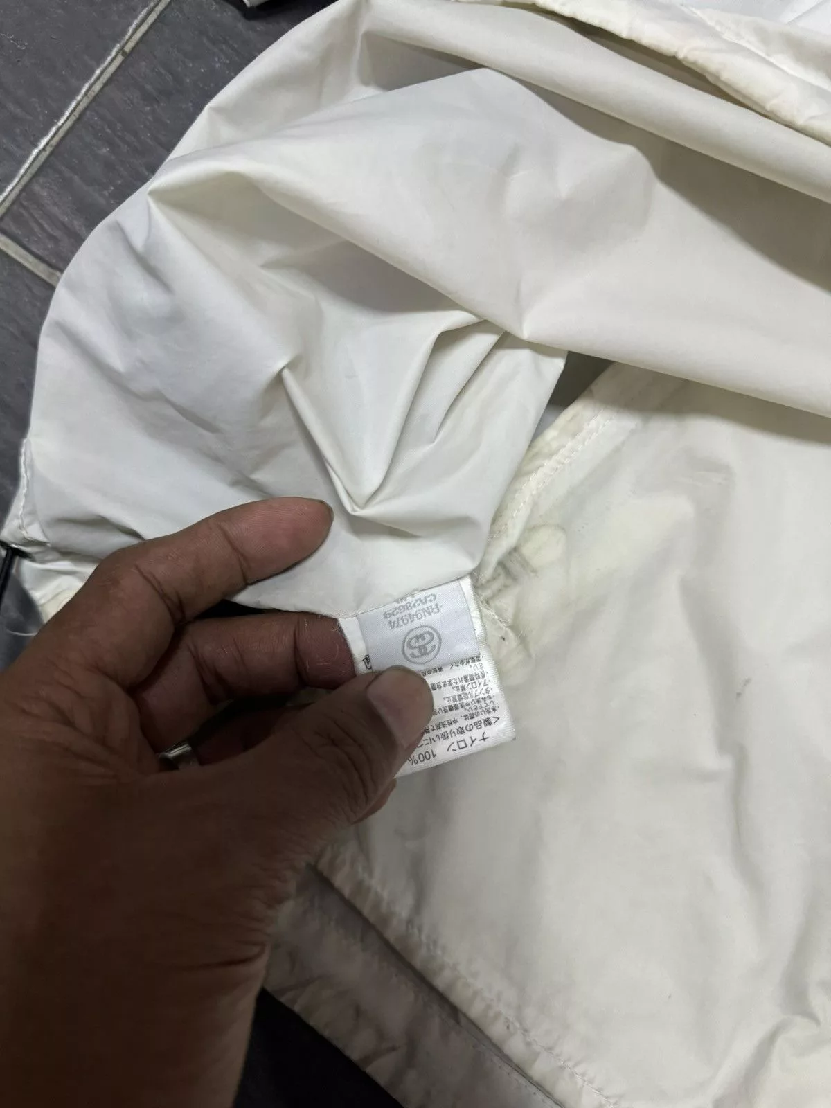 Stussy Light Jackets STUSSY INTERNATIONAL LIGHT WINDBREAKER White