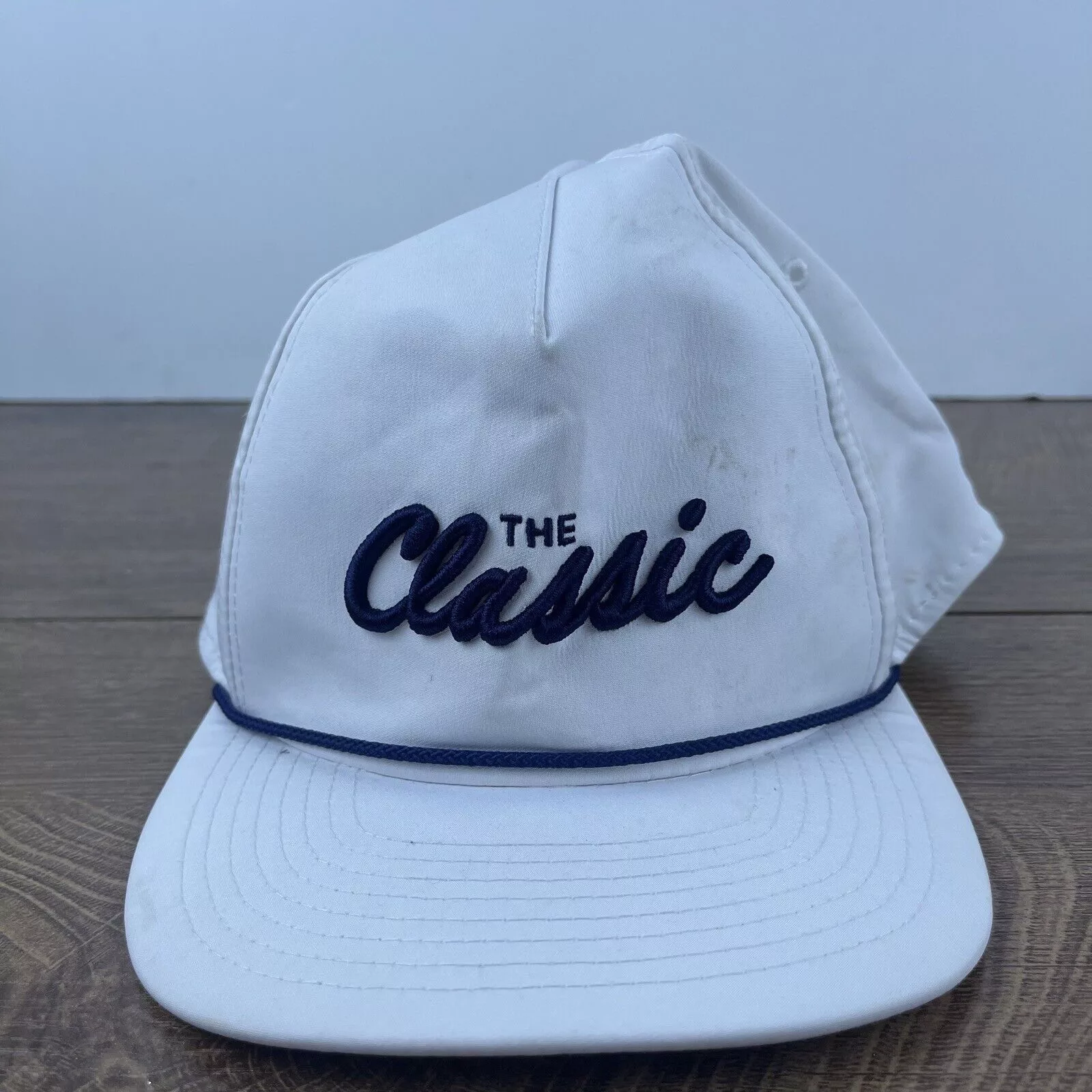 Other Hats Other The Classic Hat Classic Snapback Hat White Adjustable Hat Ad