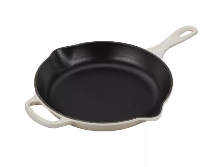 10.25" Signature Iron Handle Skillet - Meringue
