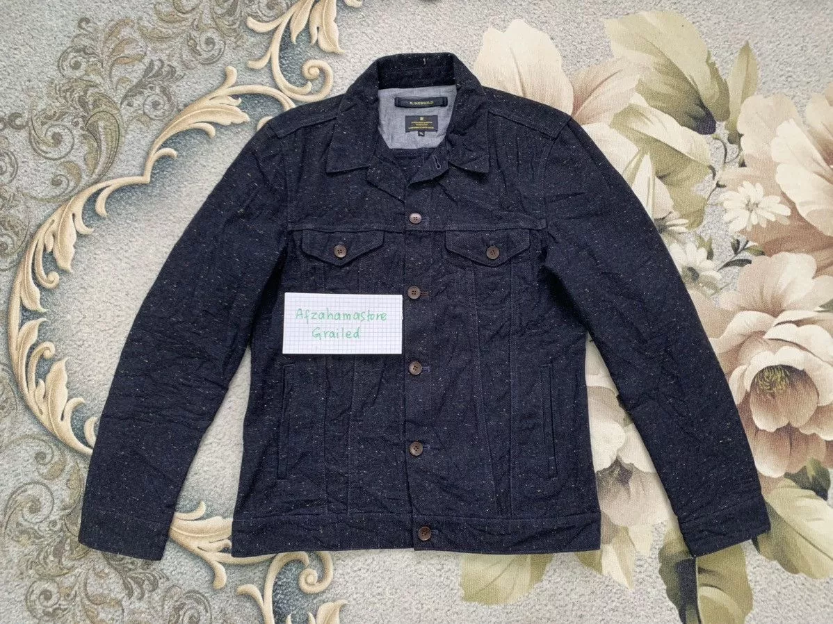 R.Newbold Light Jackets Nice R.Newbold Blend Wool Jacket Blue