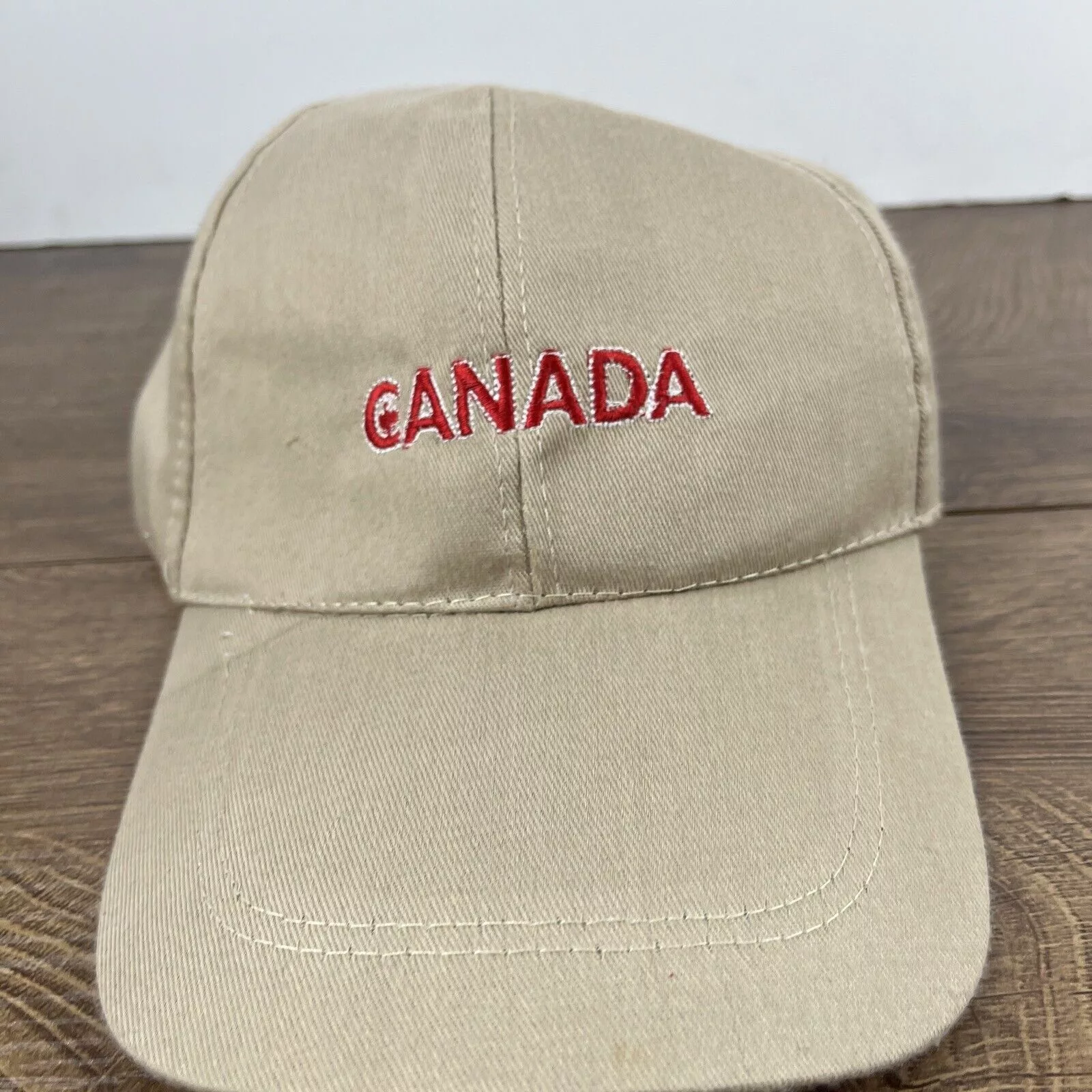 Other Hats Other Canada Hat Canada Brown Adjustable Hat Adult Size Hat Brown
