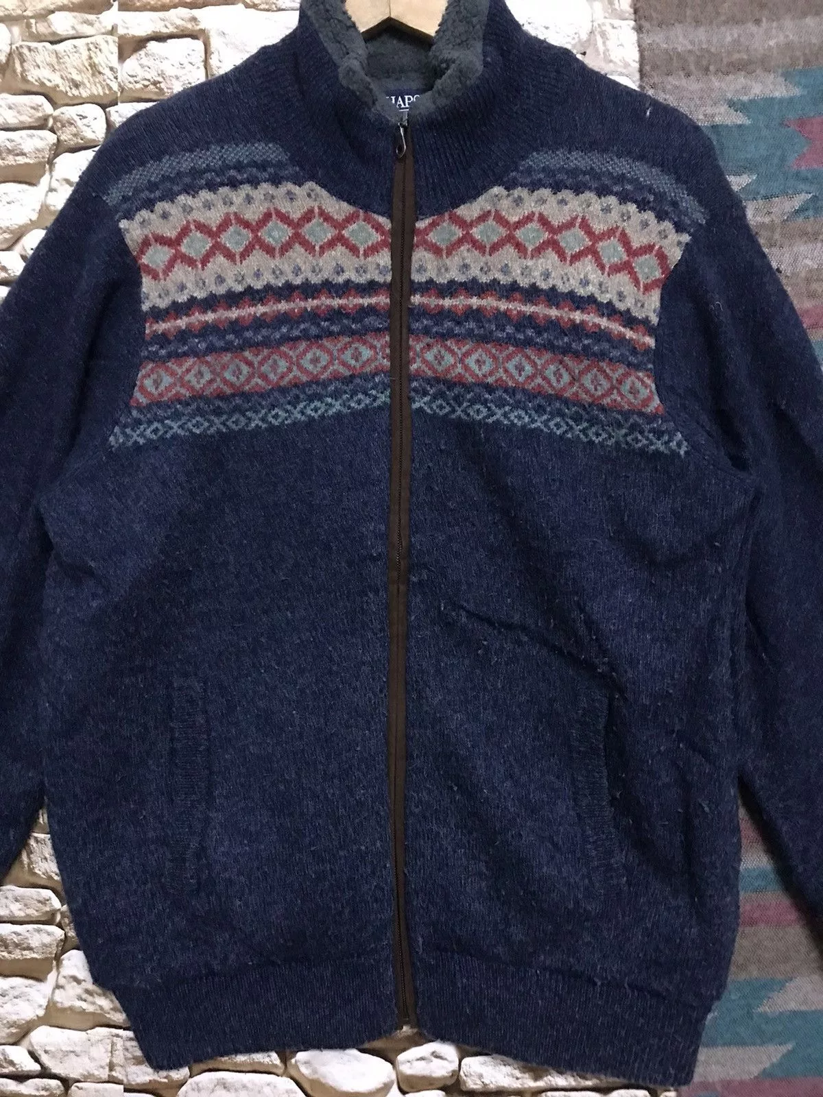 Chaps Light Jackets Chaps Fleece Jacket Blue
