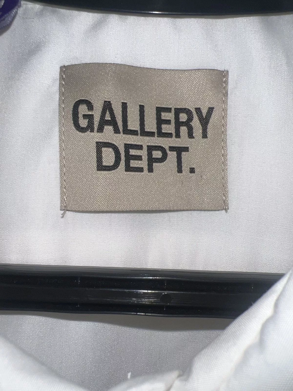 Gallery Dept. Shirts Button Ups Gallery Dept. White