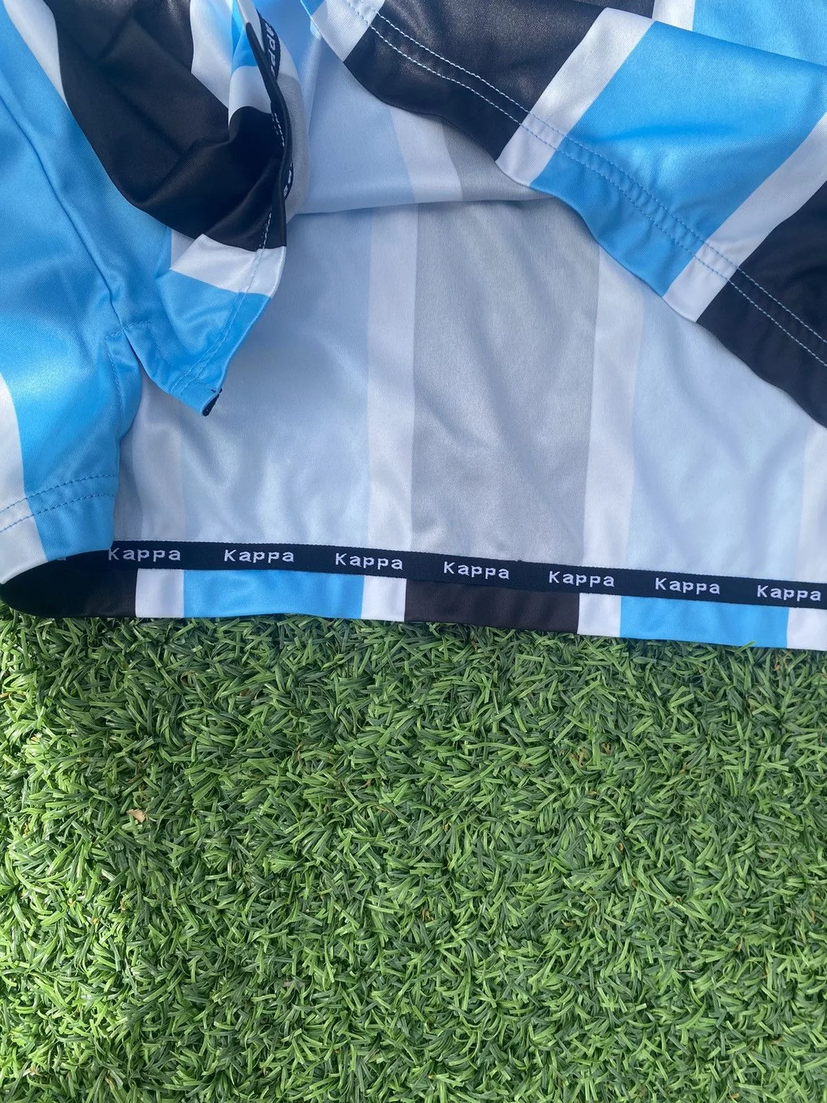 Kappa Jerseys Kappa × Vintage Vintage Rare Grêmio Soccer Jersey Excellent Condo Blue