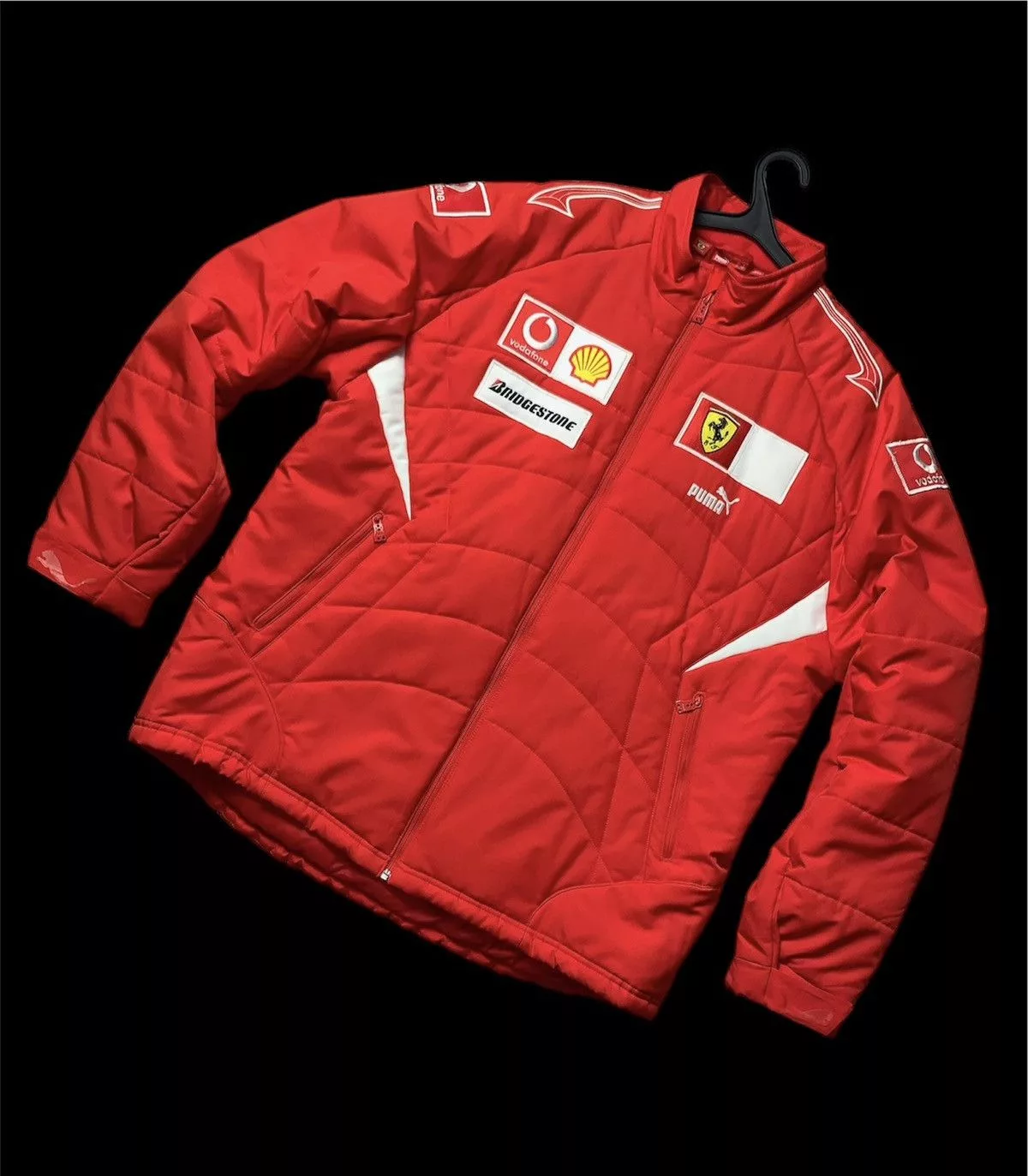 Ferrari Light Jackets Ferrari × Puma × Vintage Vintage Ferrari jacket Puma size XL Red