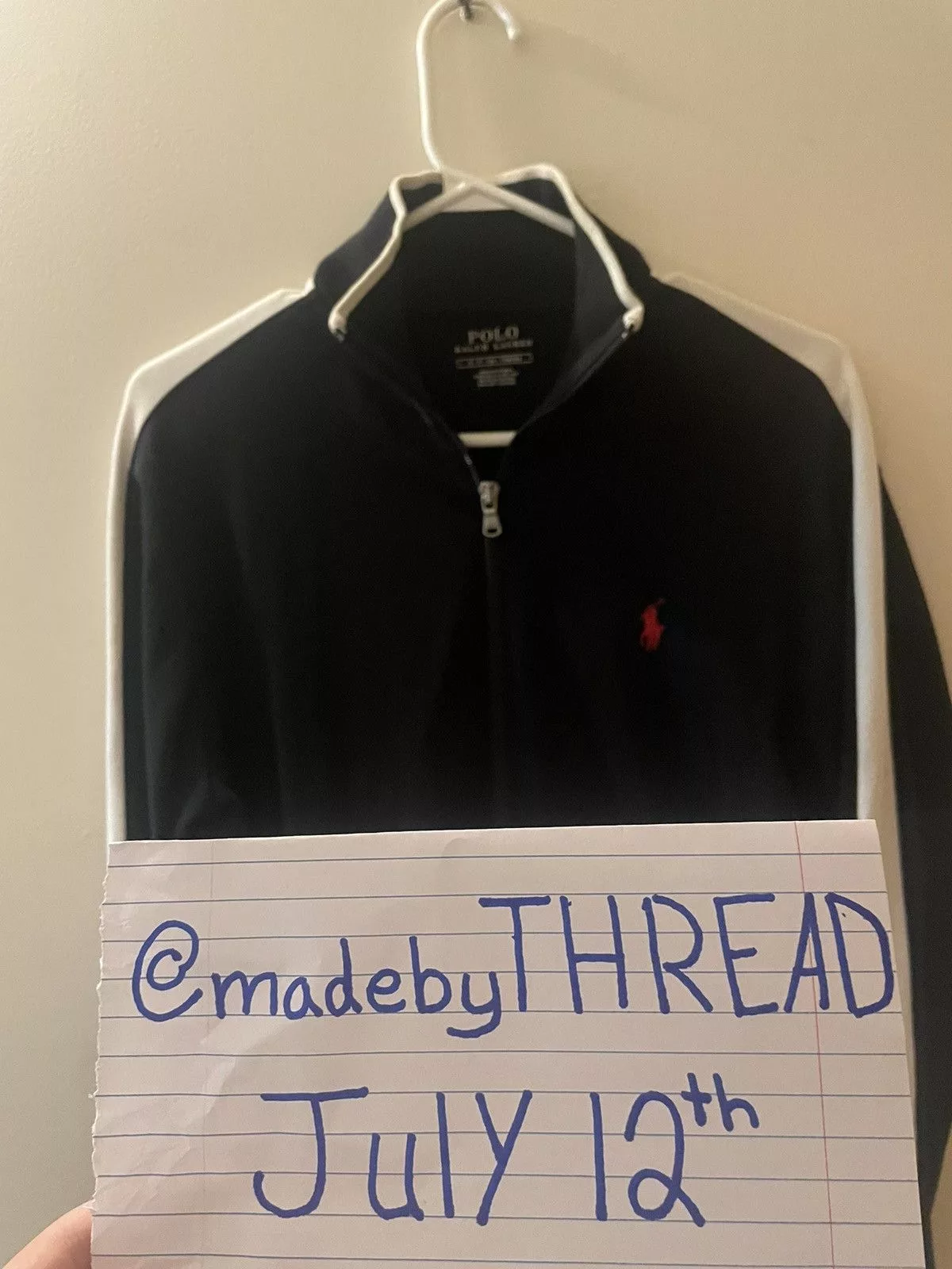 Polo Ralph Lauren Light Jackets Polo Ralph Lauren zip up Black