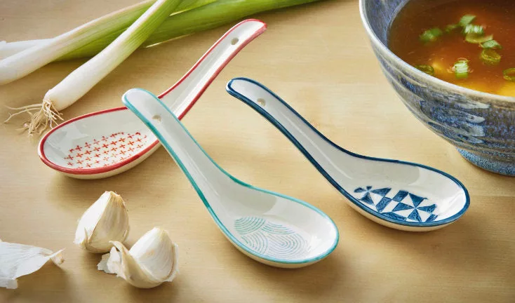 Geo Soup Spoon Asstd