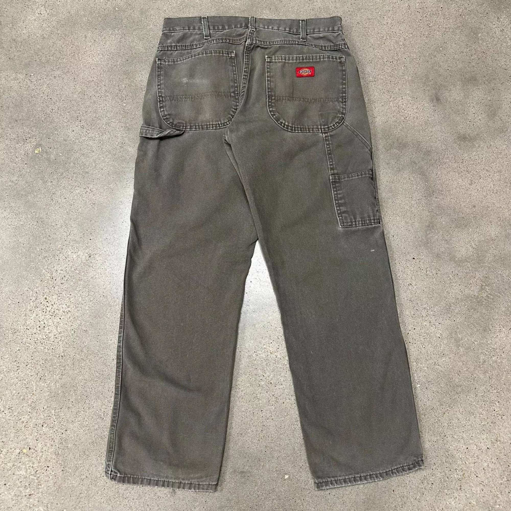 Dickies Casual Pants Dickies × Vintage Vintage Dickies Olive Carpenter Work Pants Green